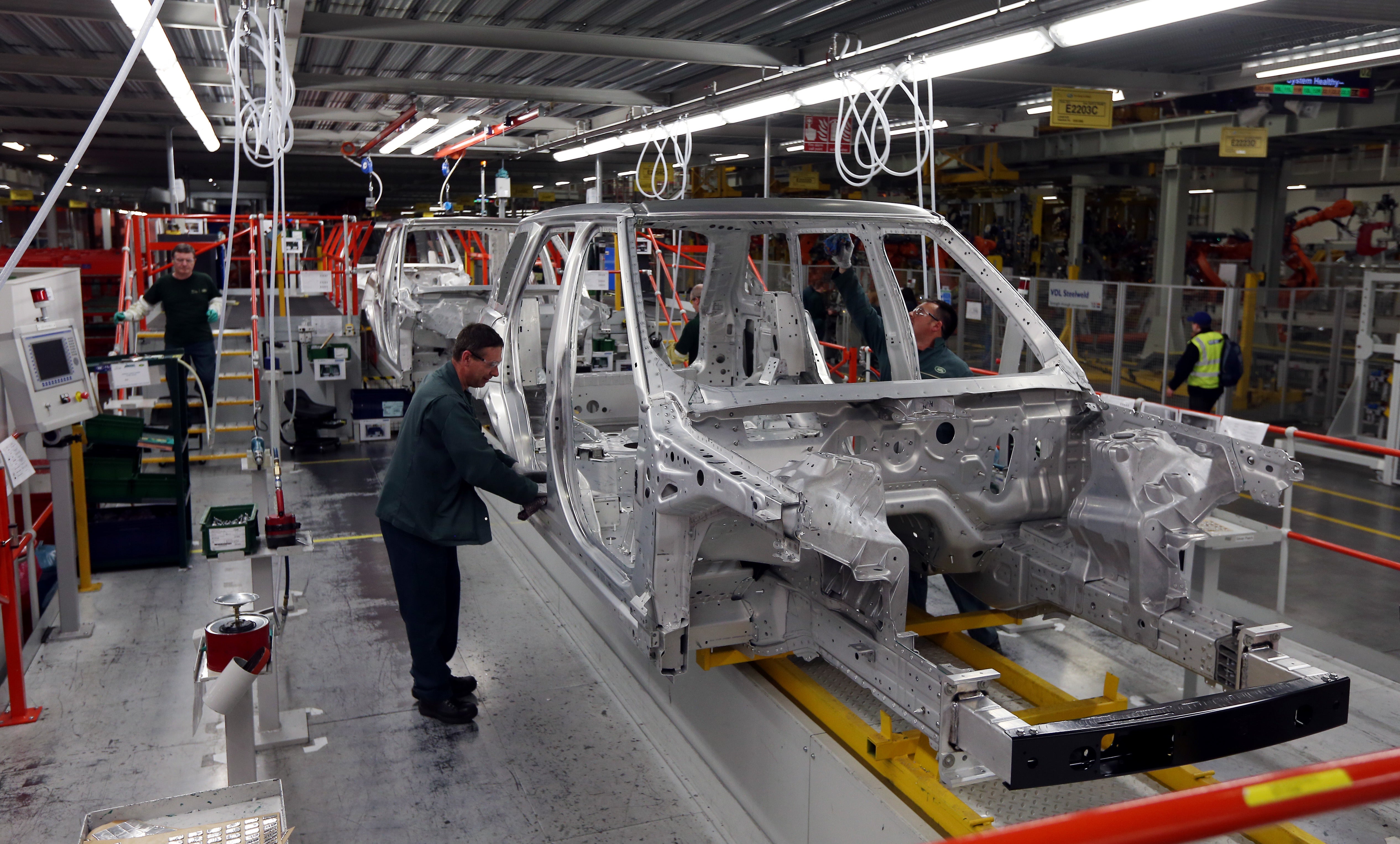The US is an important export market for Jaguar Land Rover (David Jones/PA)
