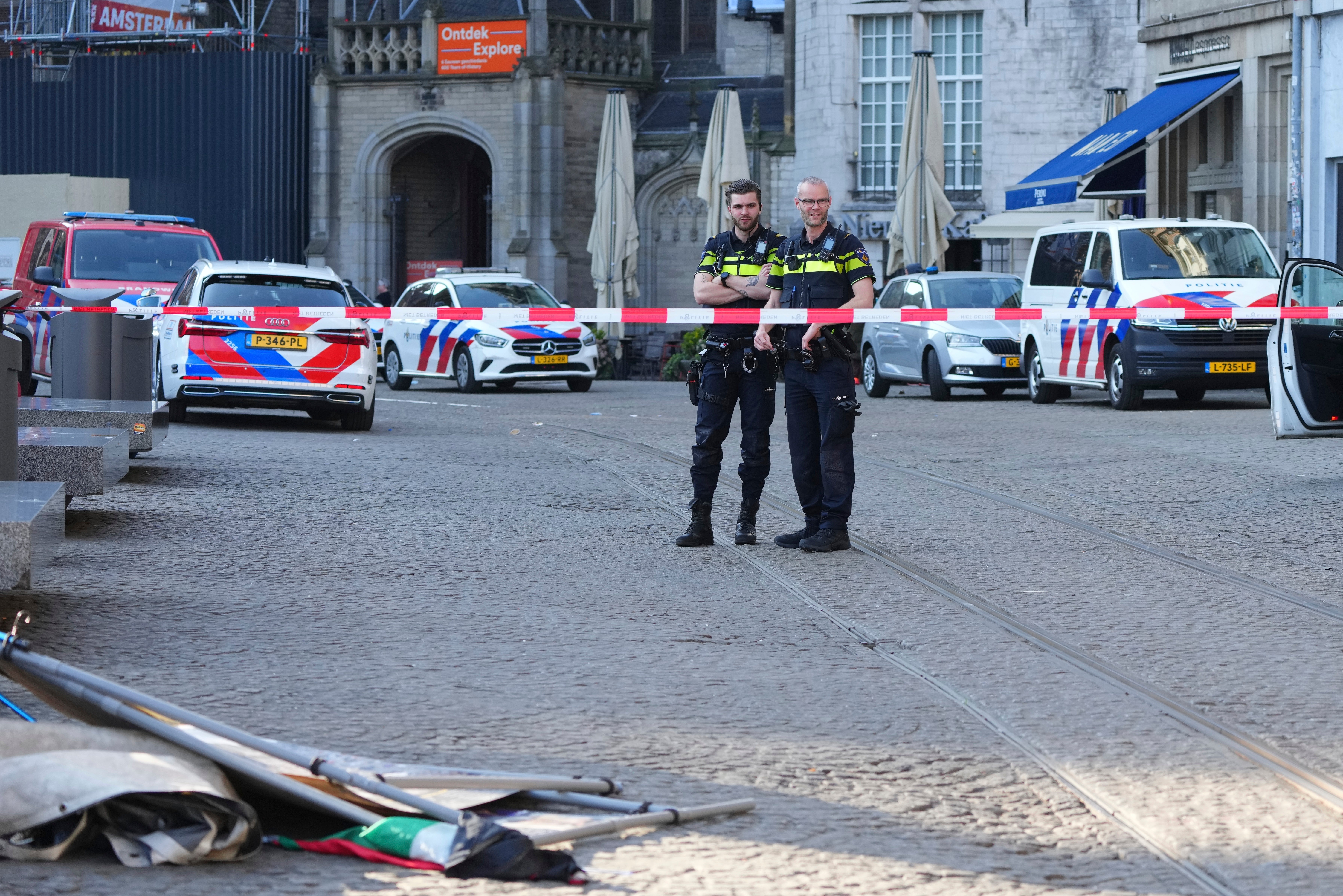 Dutch police said a male suspect had been arrested after the attack.