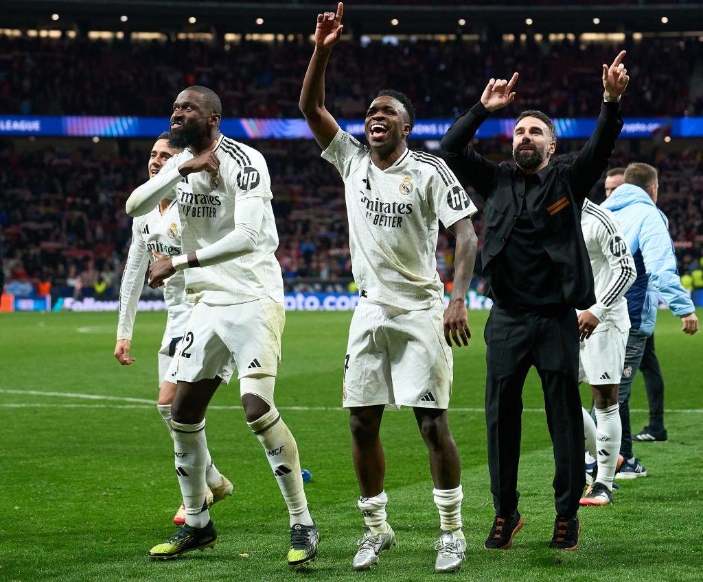Real Madrid quartet investigated for indecent conduct following wild celebrations at Atletico Madrid