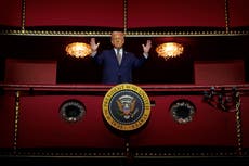 Trump crudely tells Kennedy Center crowd of political foes: ‘I’ll shove it up their a**!’