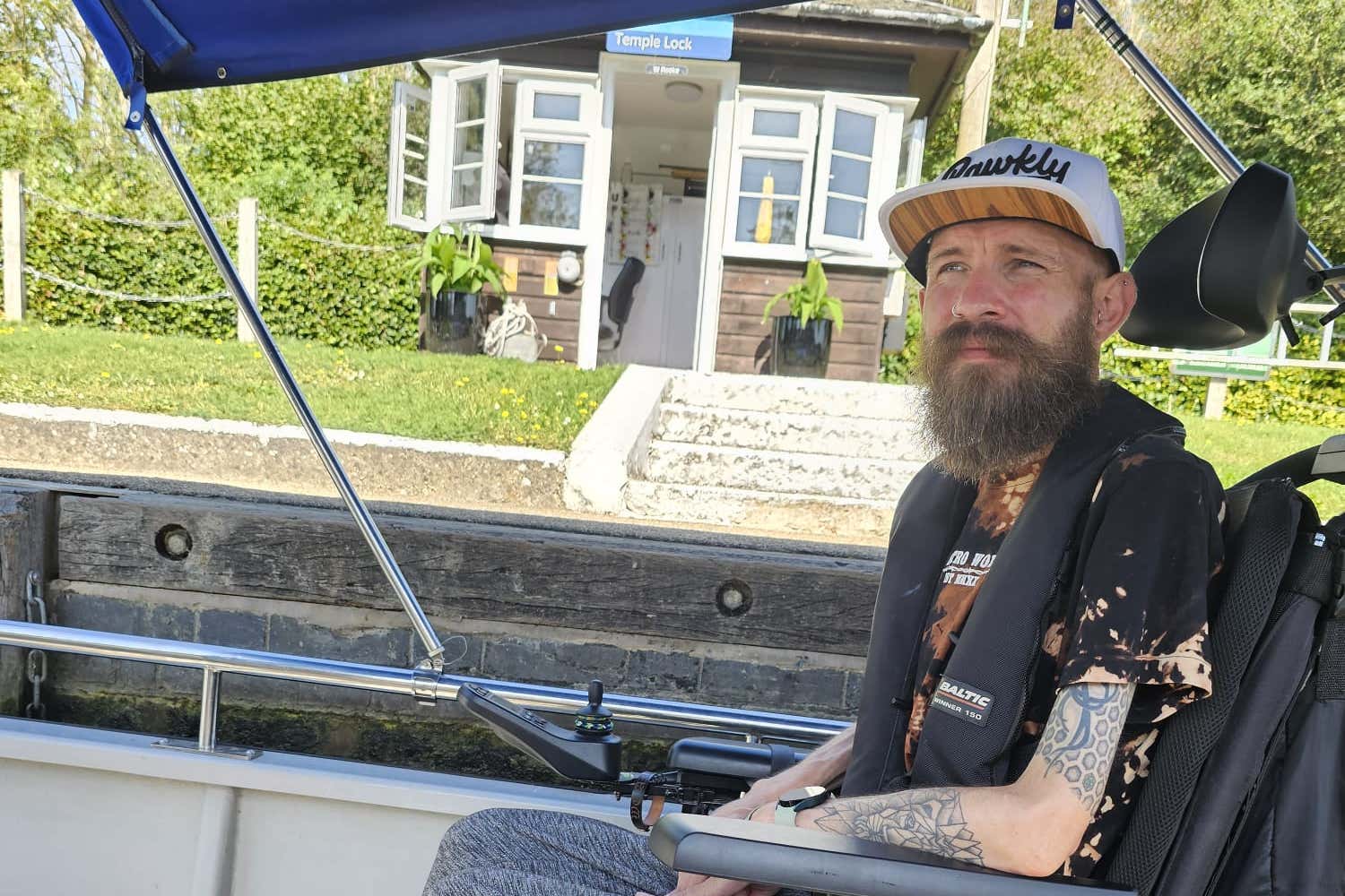 Ryan Swanepoel who lives with muscular dystrophy and receives universal credit, believes the government needs to make changes to welfare clearer for people living with lifelong disabilities (Mary Swanepoel/PA)