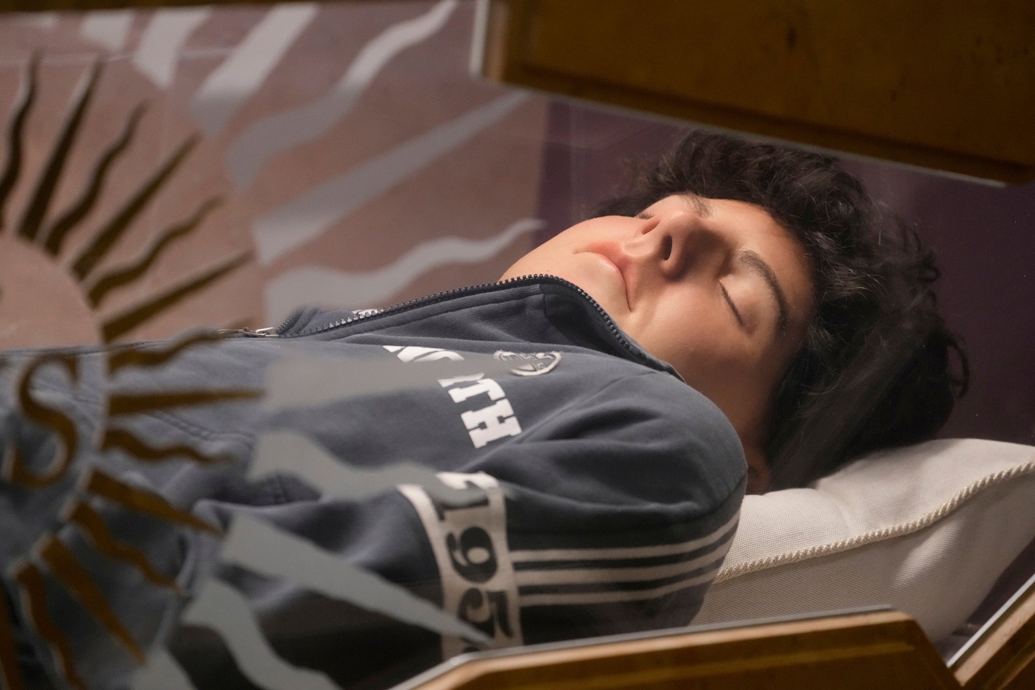 Acutis’s body on display in Assisi, Italy, earlier this year