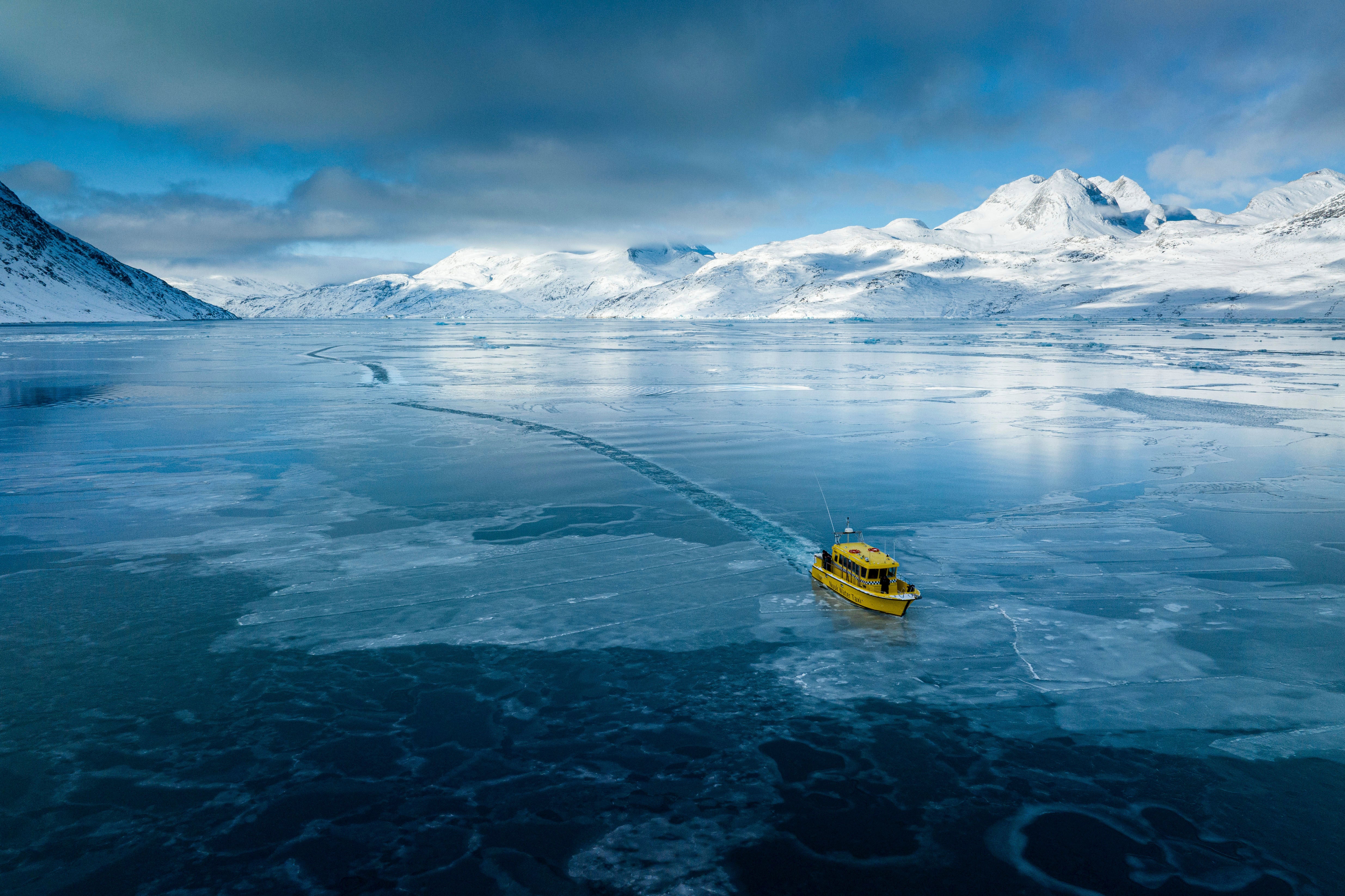 APTOPIX Greenland Daily Life