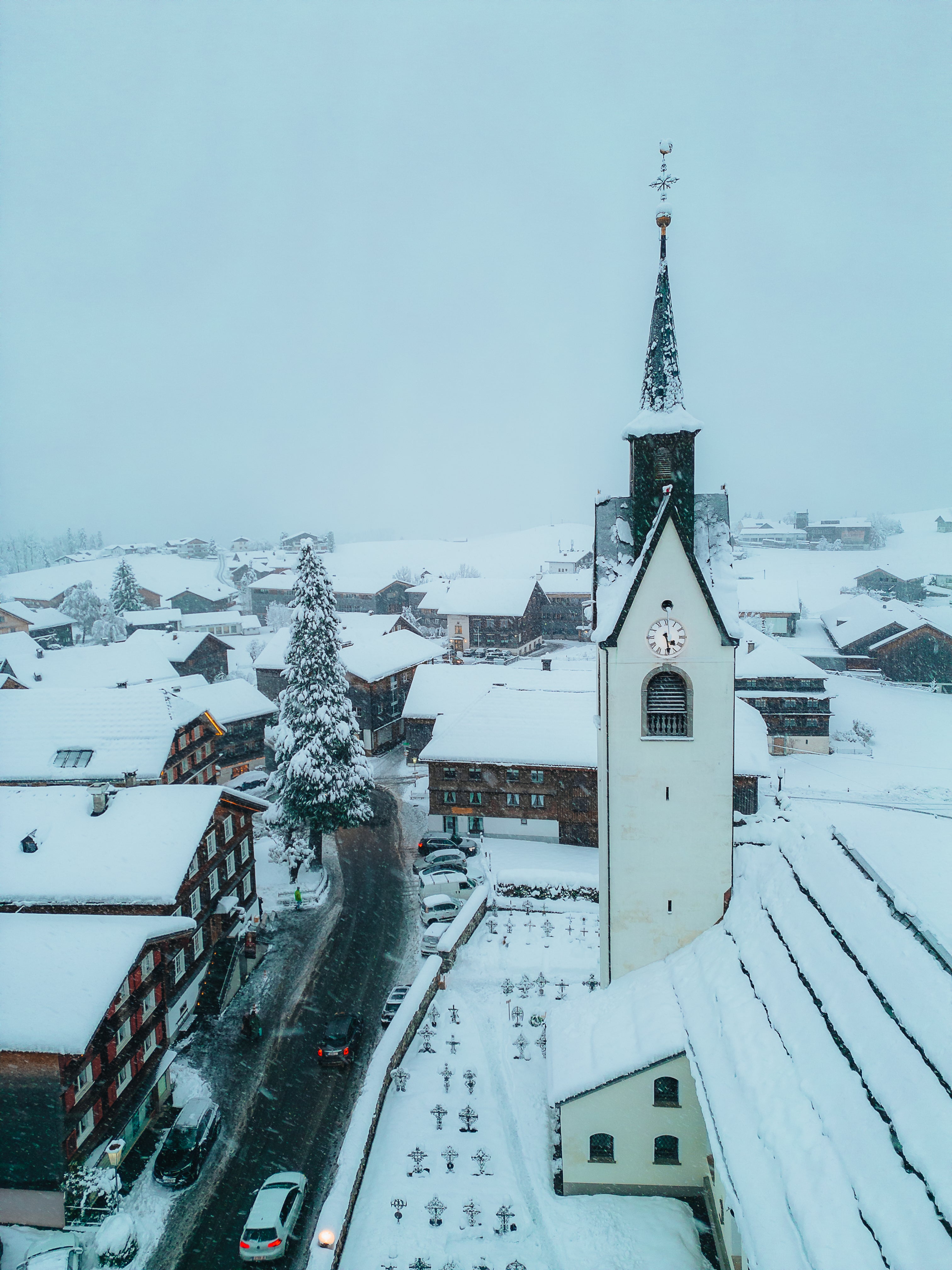 Schwarzenberg becomes a snowy wonderland in winter
