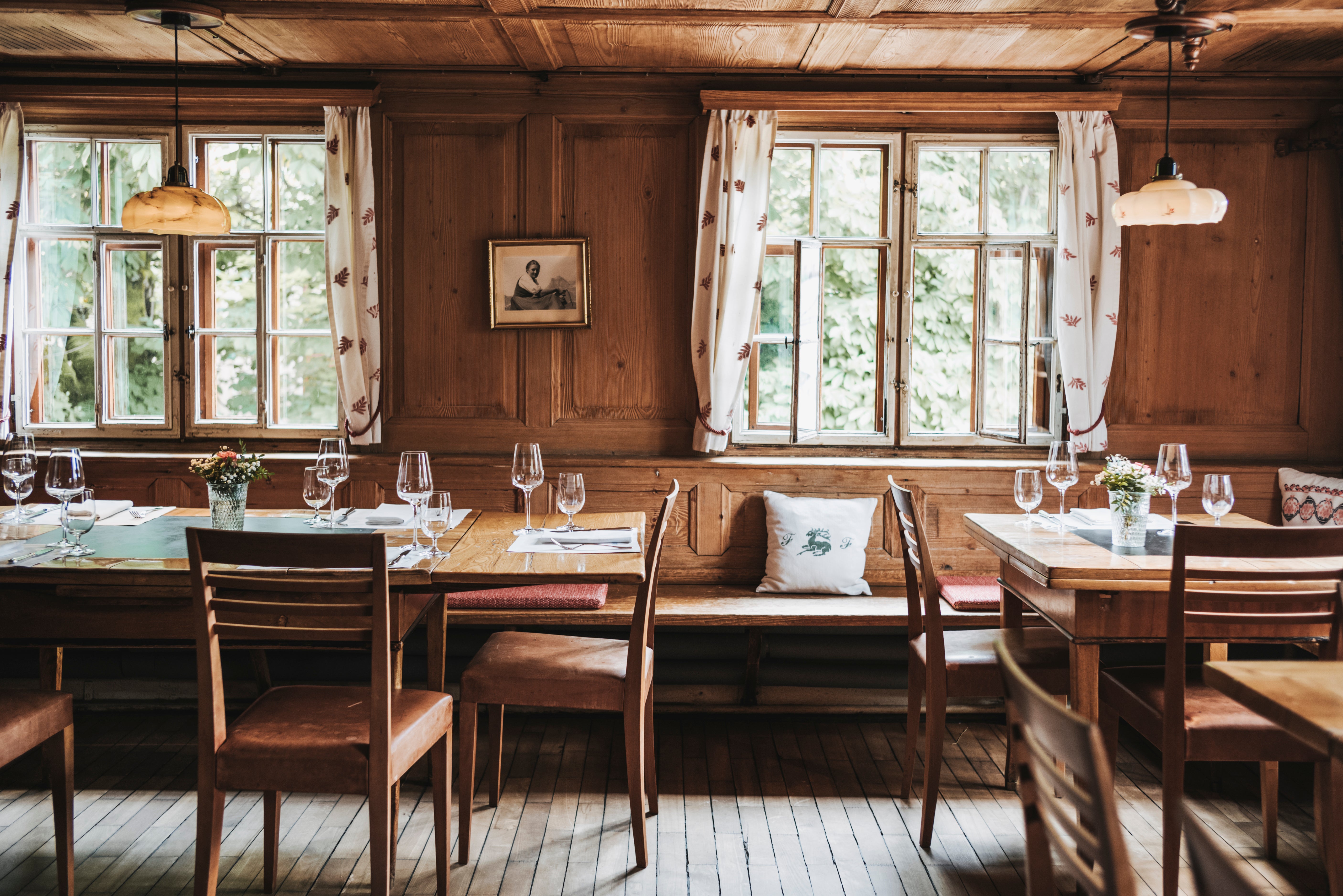 Hotel Hirschen’s restaurant is a top choice for fine dining