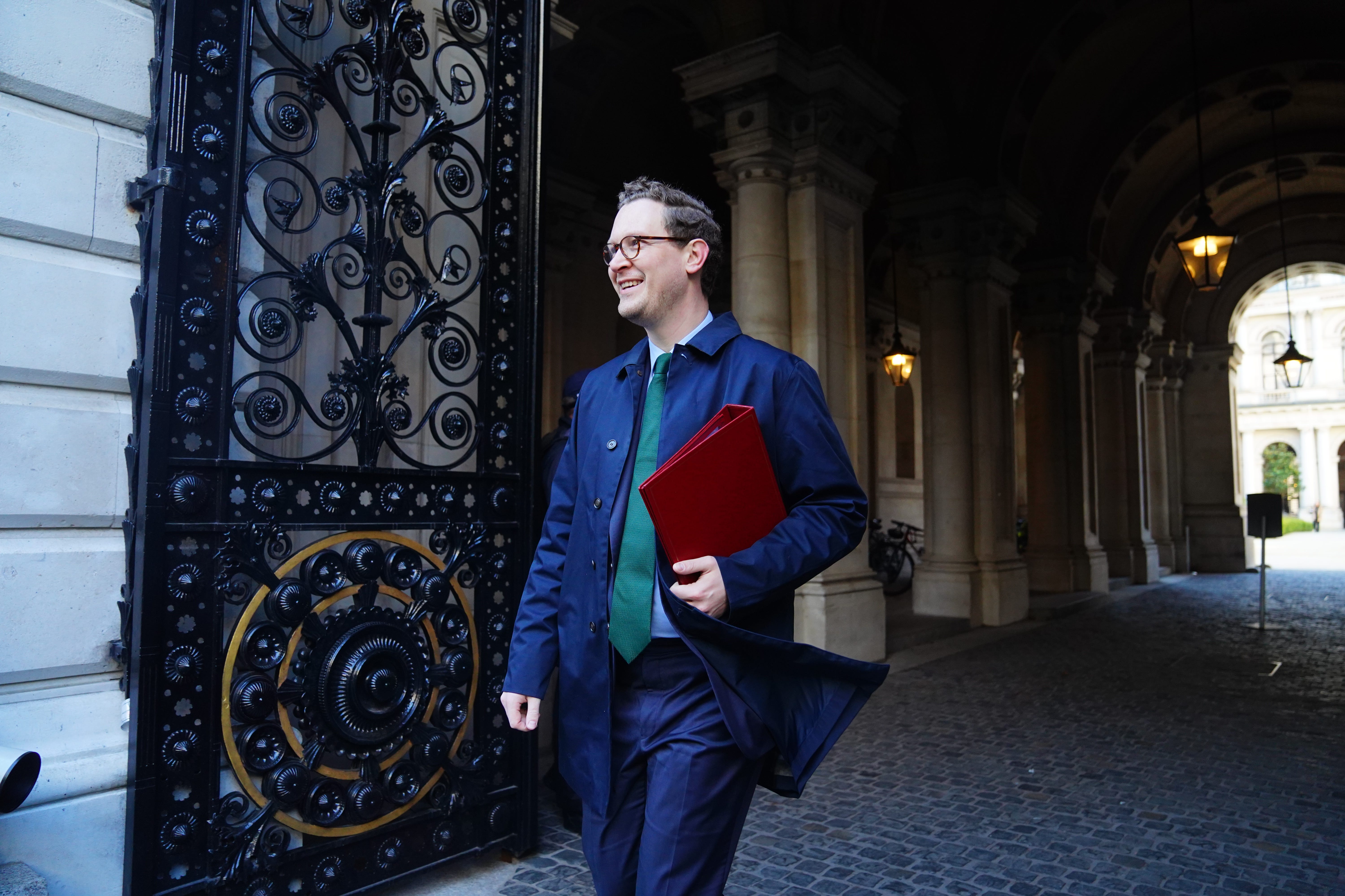 Chief Secretary to the Treasury Darren Jones was questioned about tariffs (PA)