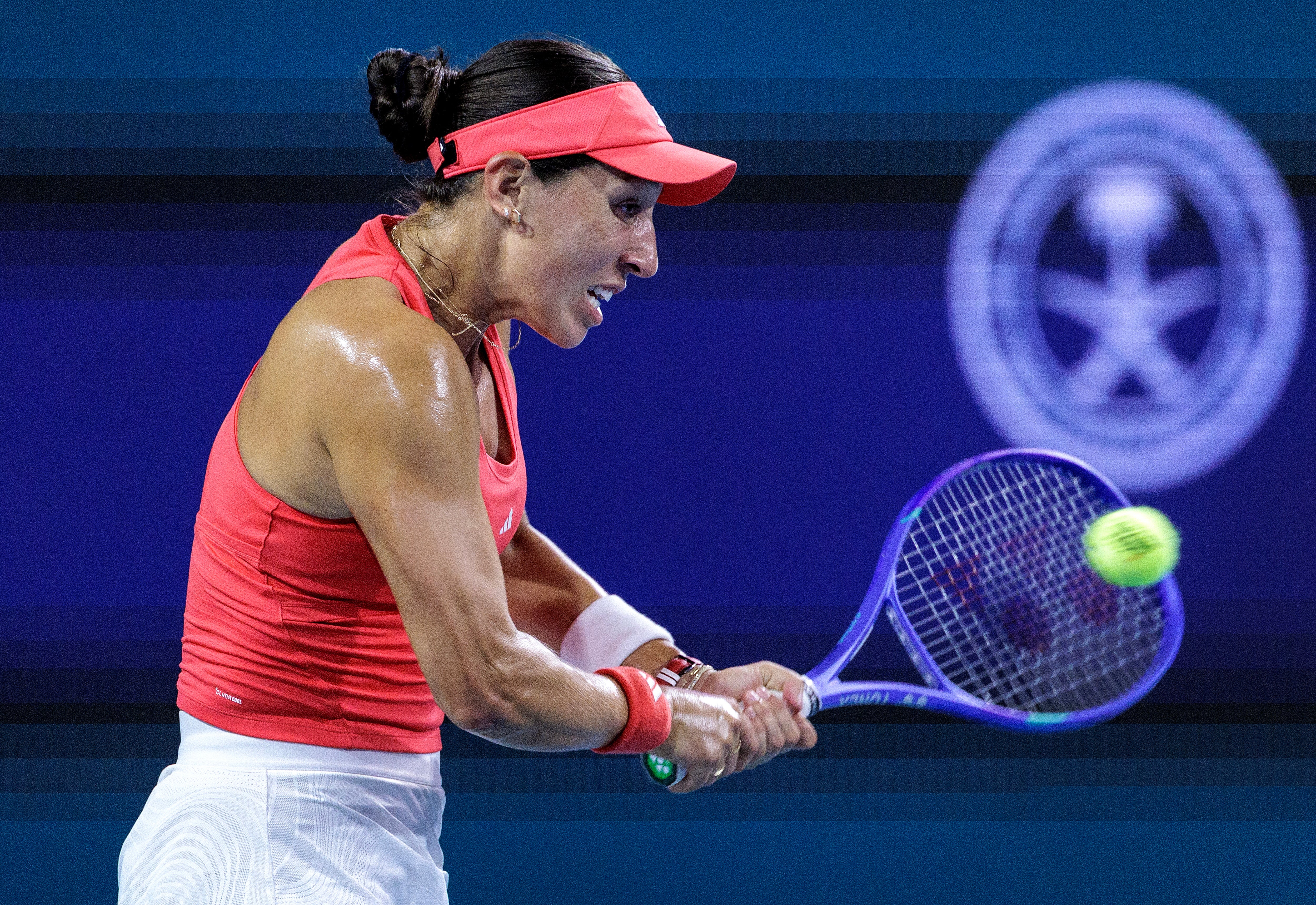 Jessica Pegula weathered a surge from Raducanu to win in three sets