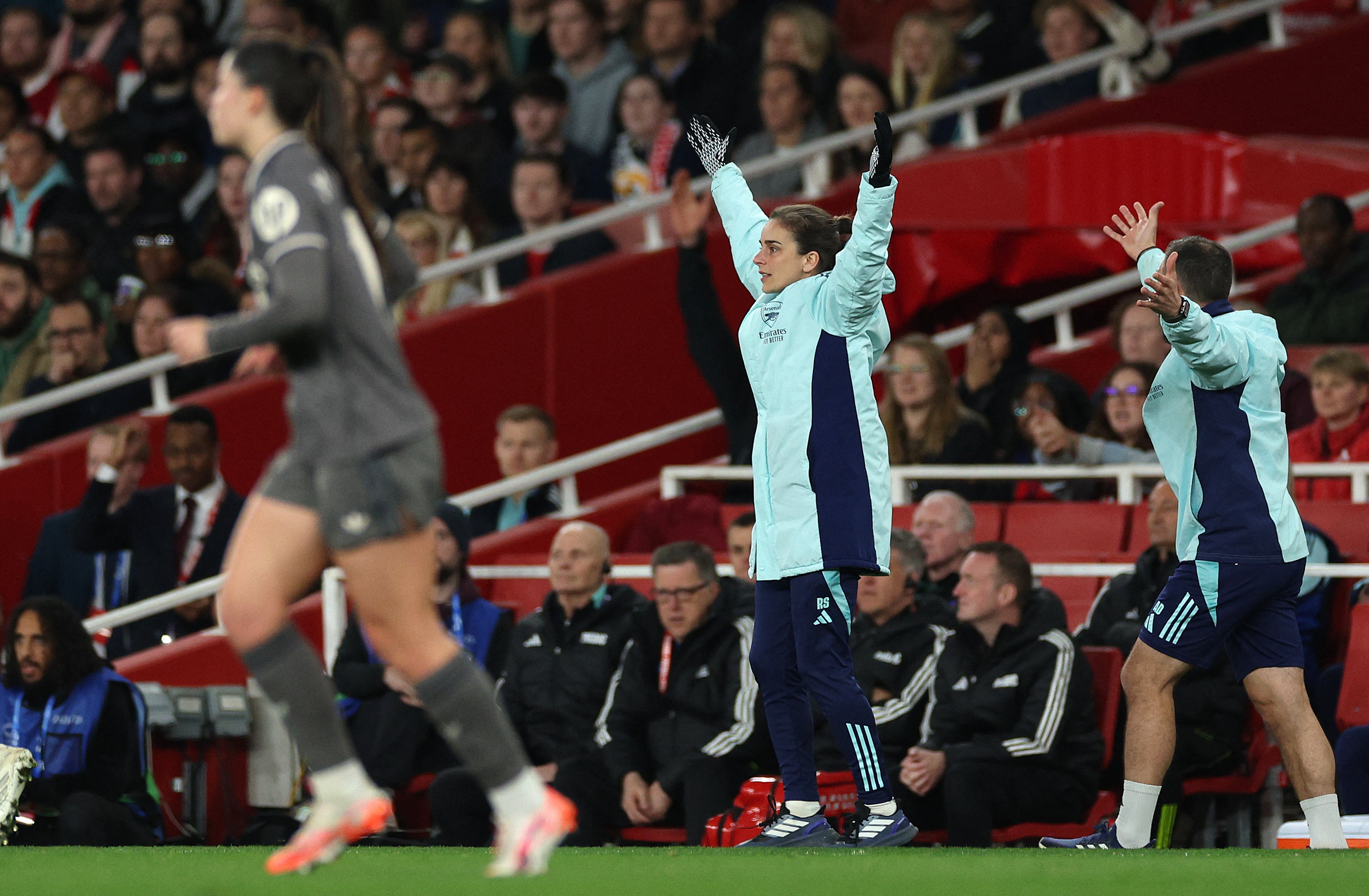 Renee Slegers praises ‘dominant’ Arsenal for overcoming Champions League ‘setback’