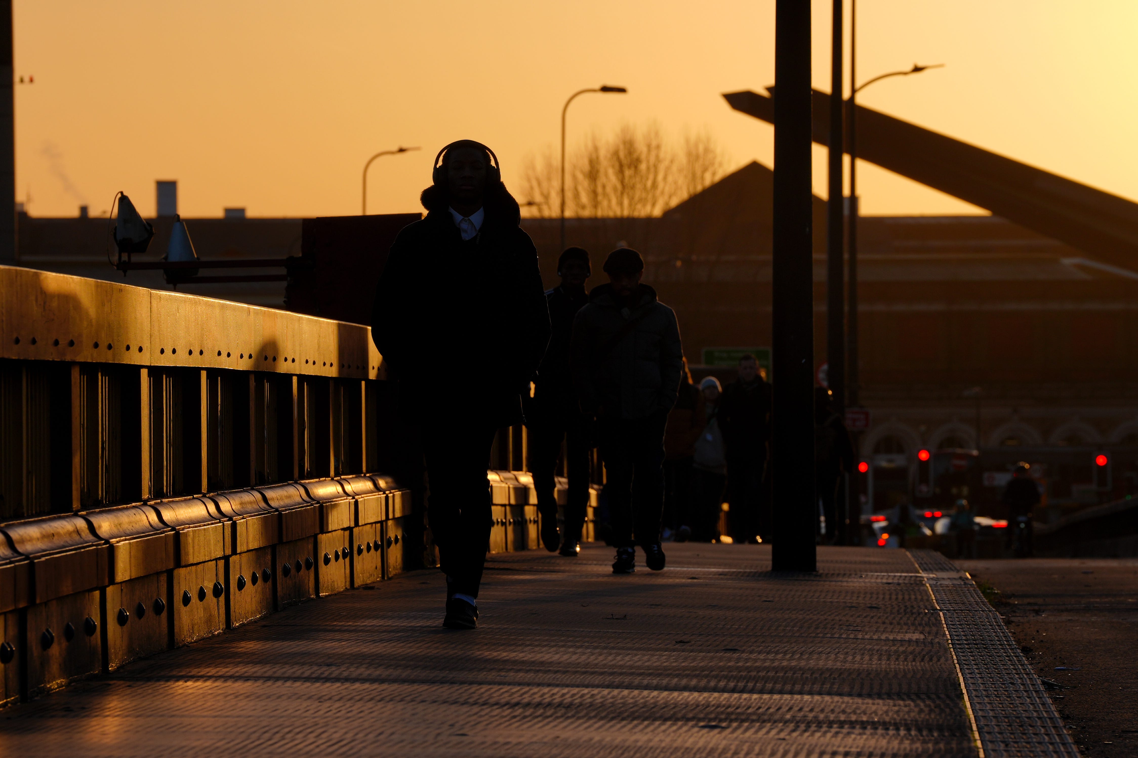 The UK economy grew slightly in the final quarter of 2024, unchanged from previous estimates, official figures show (Jonathan Brady/PA)
