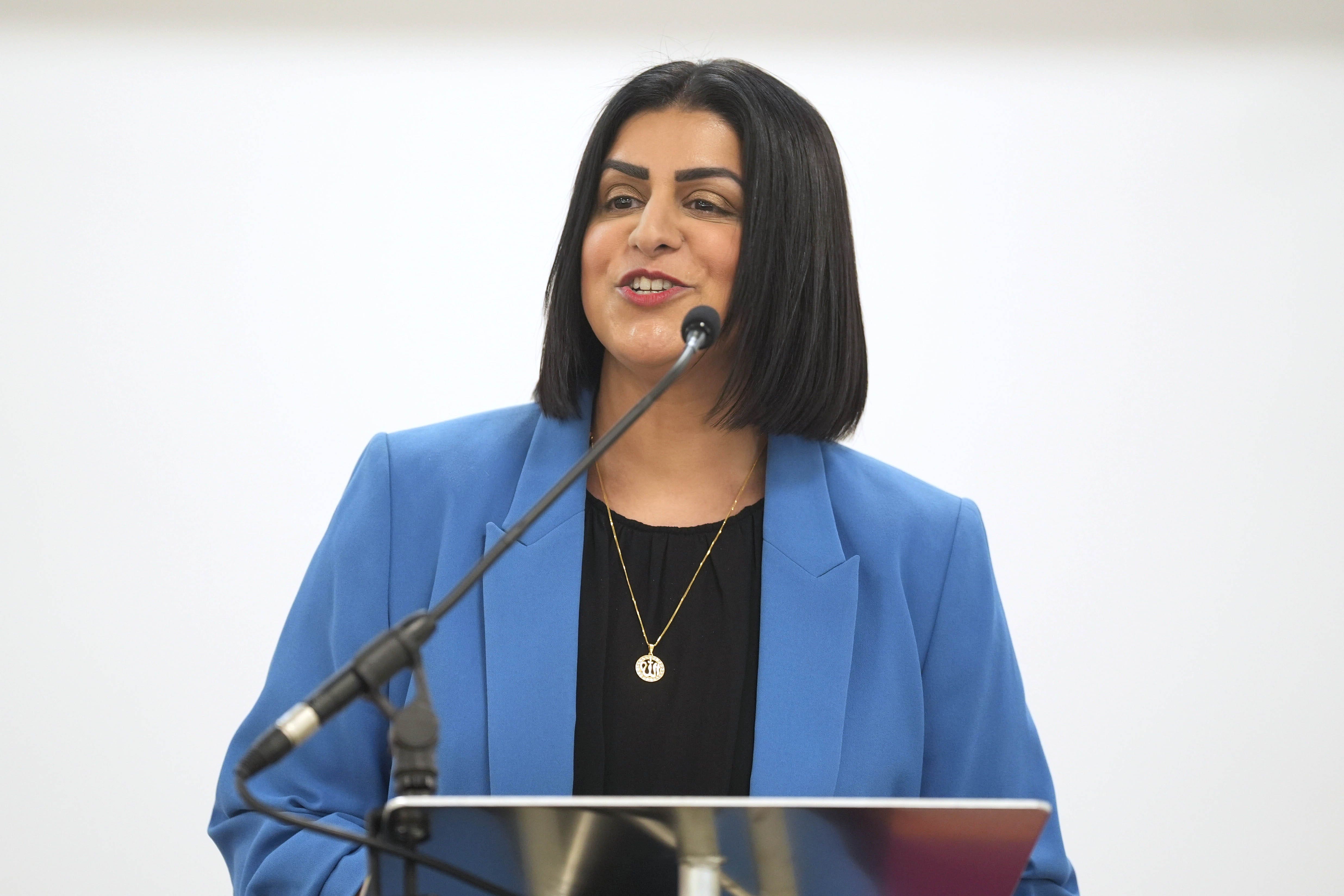 Justice Secretary Shabana Mahmood met with the Sentencing Council chairman Lord Justice William Davis to discuss the guidelines (PA)