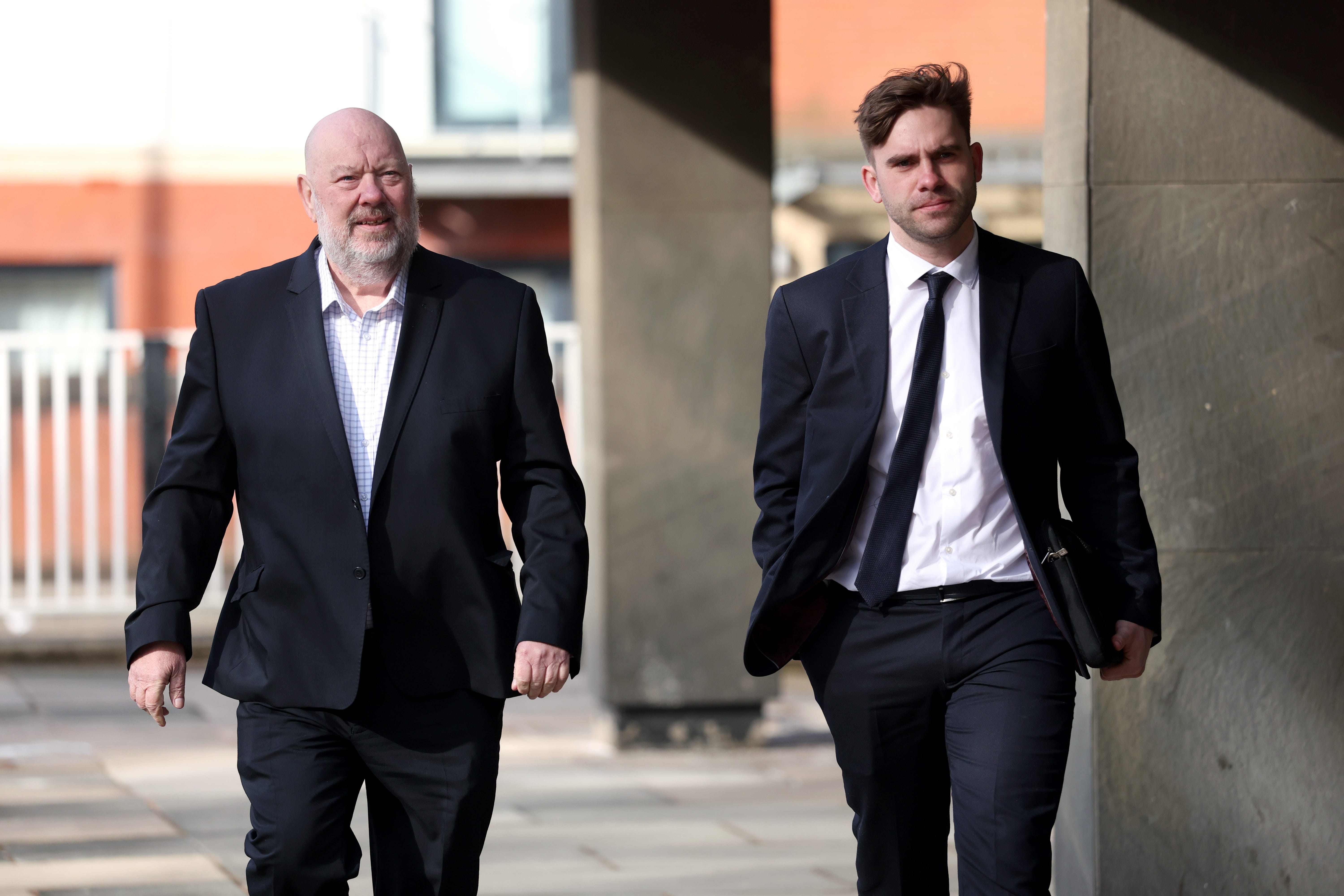 Former mayor of Liverpool Joe Anderson arrives at Preston Magistrates’ Court (Paul Currie/PA)