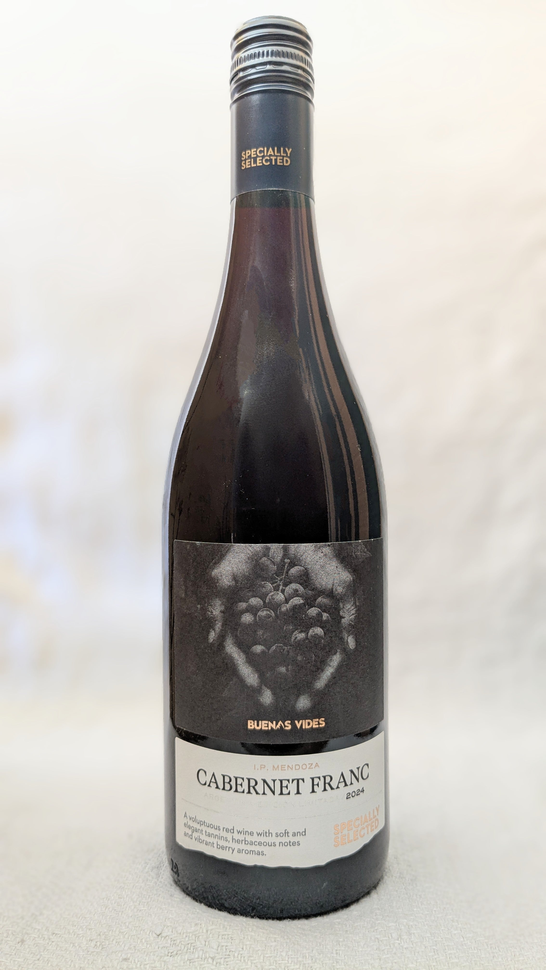 Buenas Vides, Specially Selected Cabernet Franc, Argentina, 2024