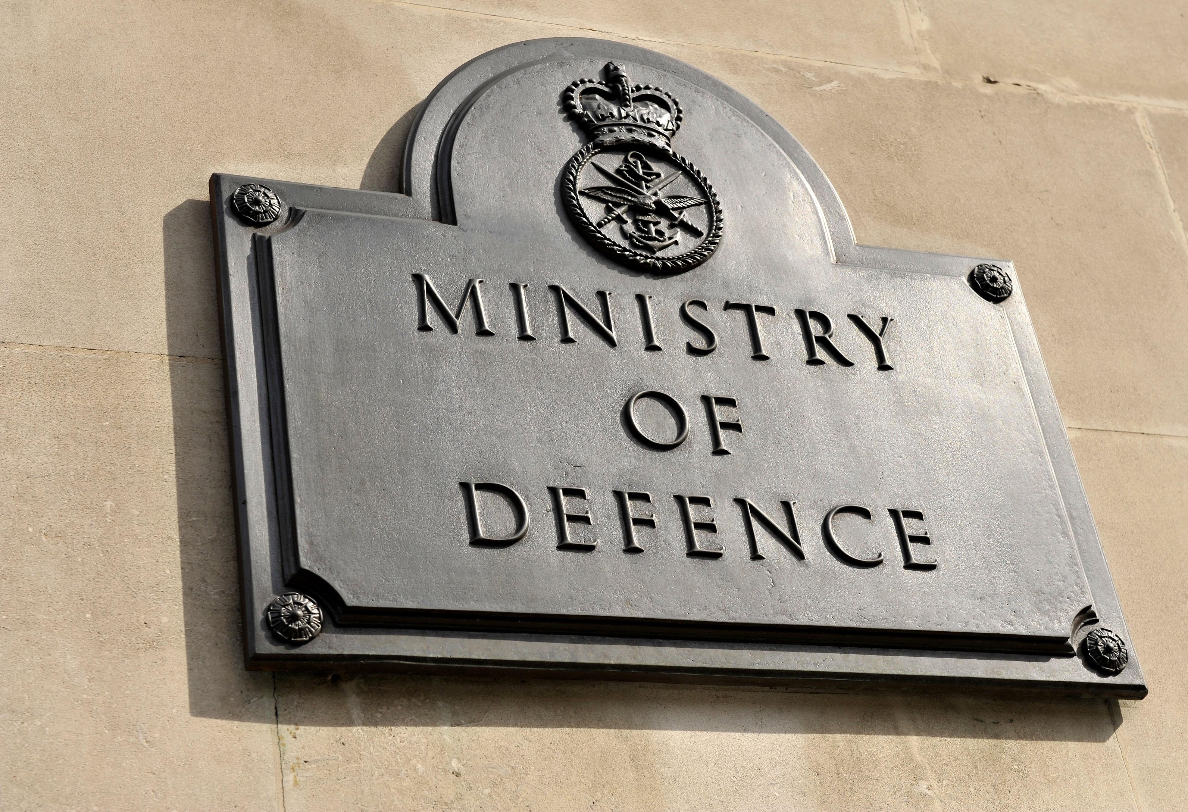 The Ministry of Defence is investigating after piles of papers were picked up by a passerby.