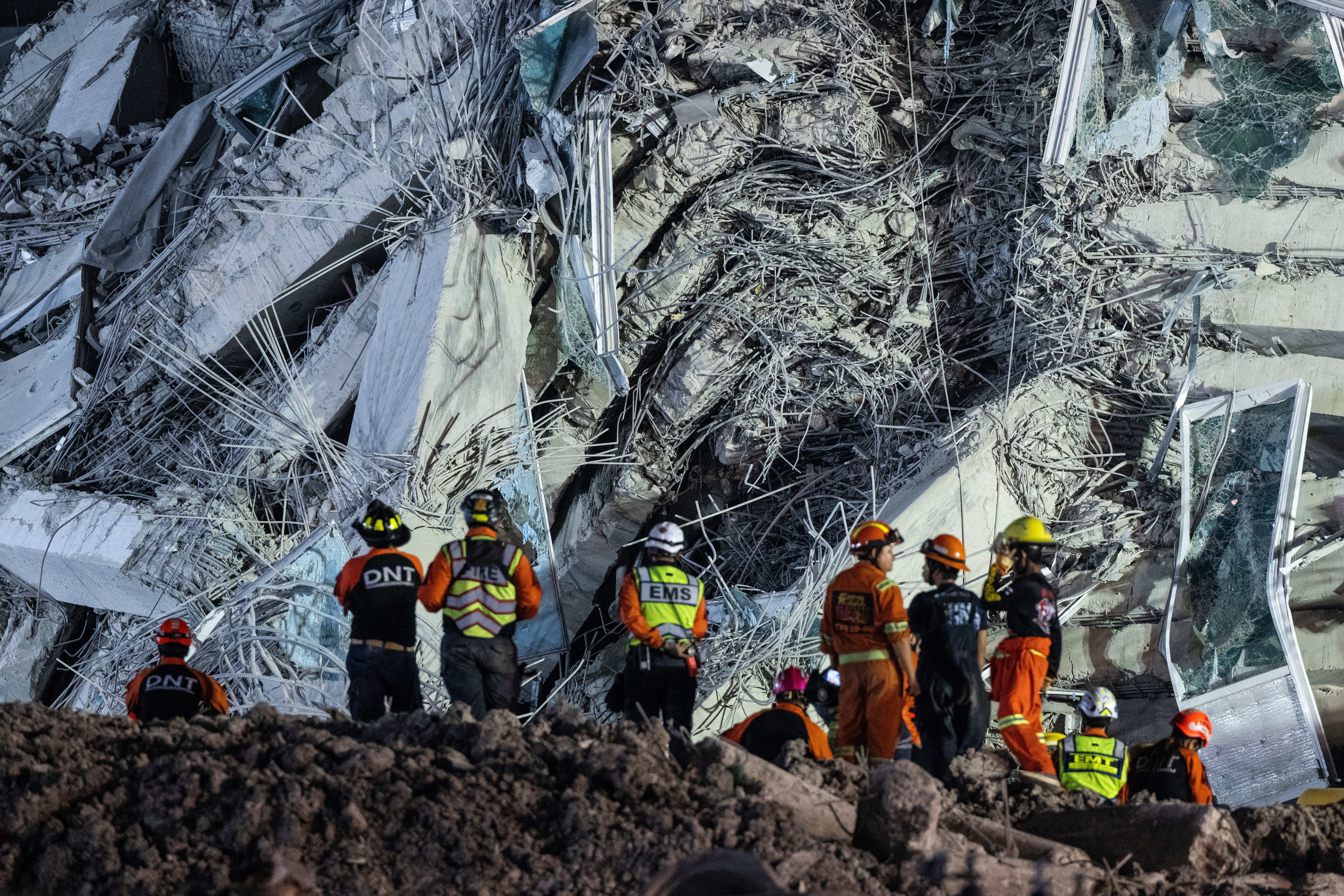 A rescue operation in Bangkok