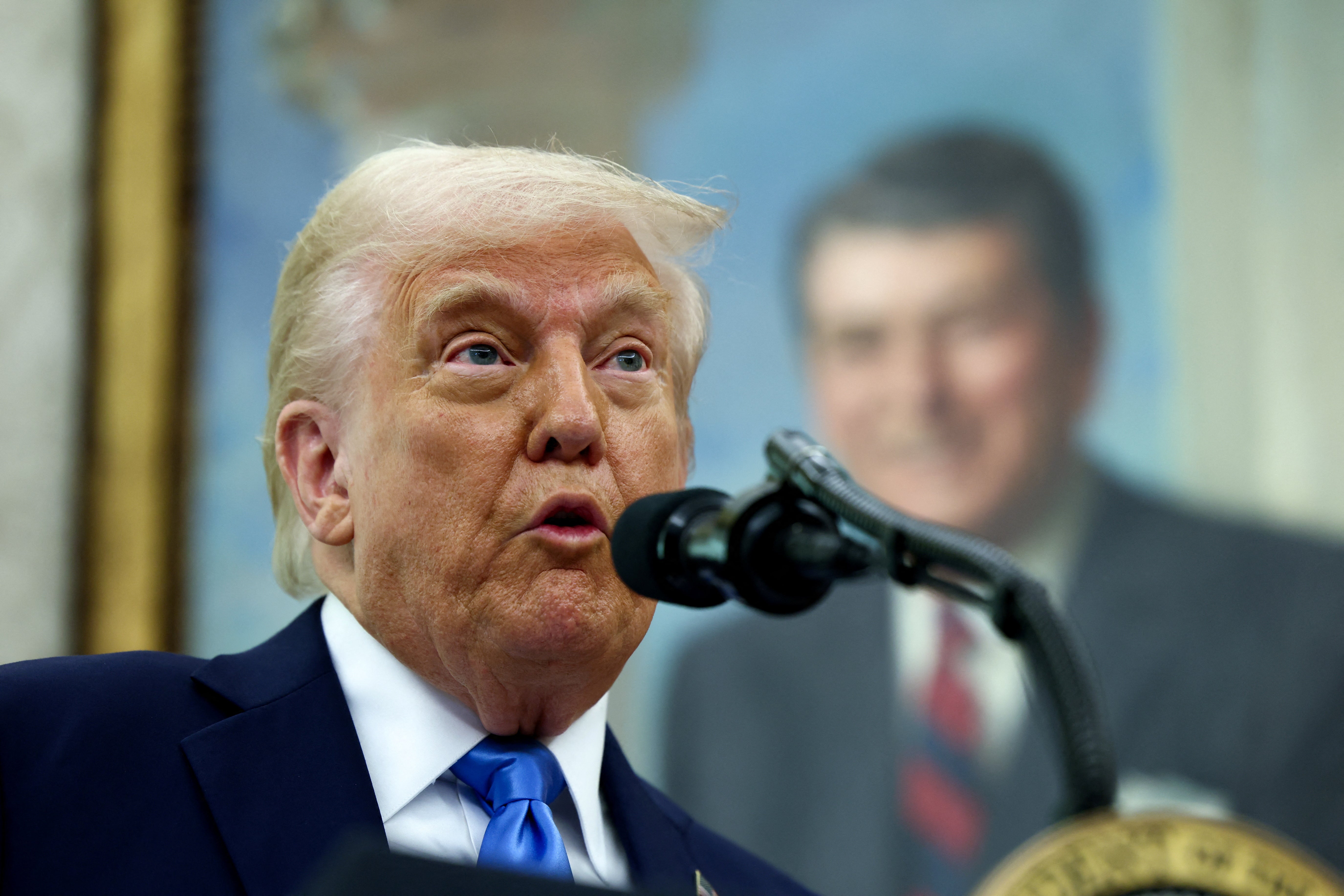 While Democrats squabble, the Trump administration is moving ahead with breakneck speed. The Democrats are struggling to keep up and fight back, according to strategists and insiders.