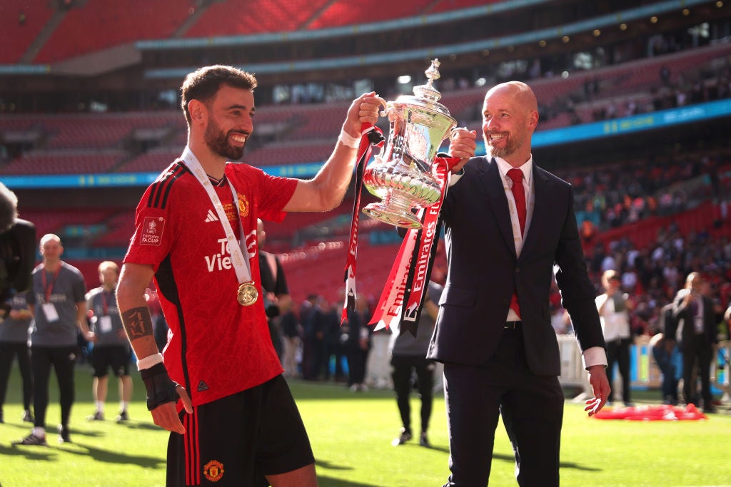 Erik ten Hag surprisingly won the FA Cup to keep his Man Utd job, only to then lose it a few months later as other results continued to decline