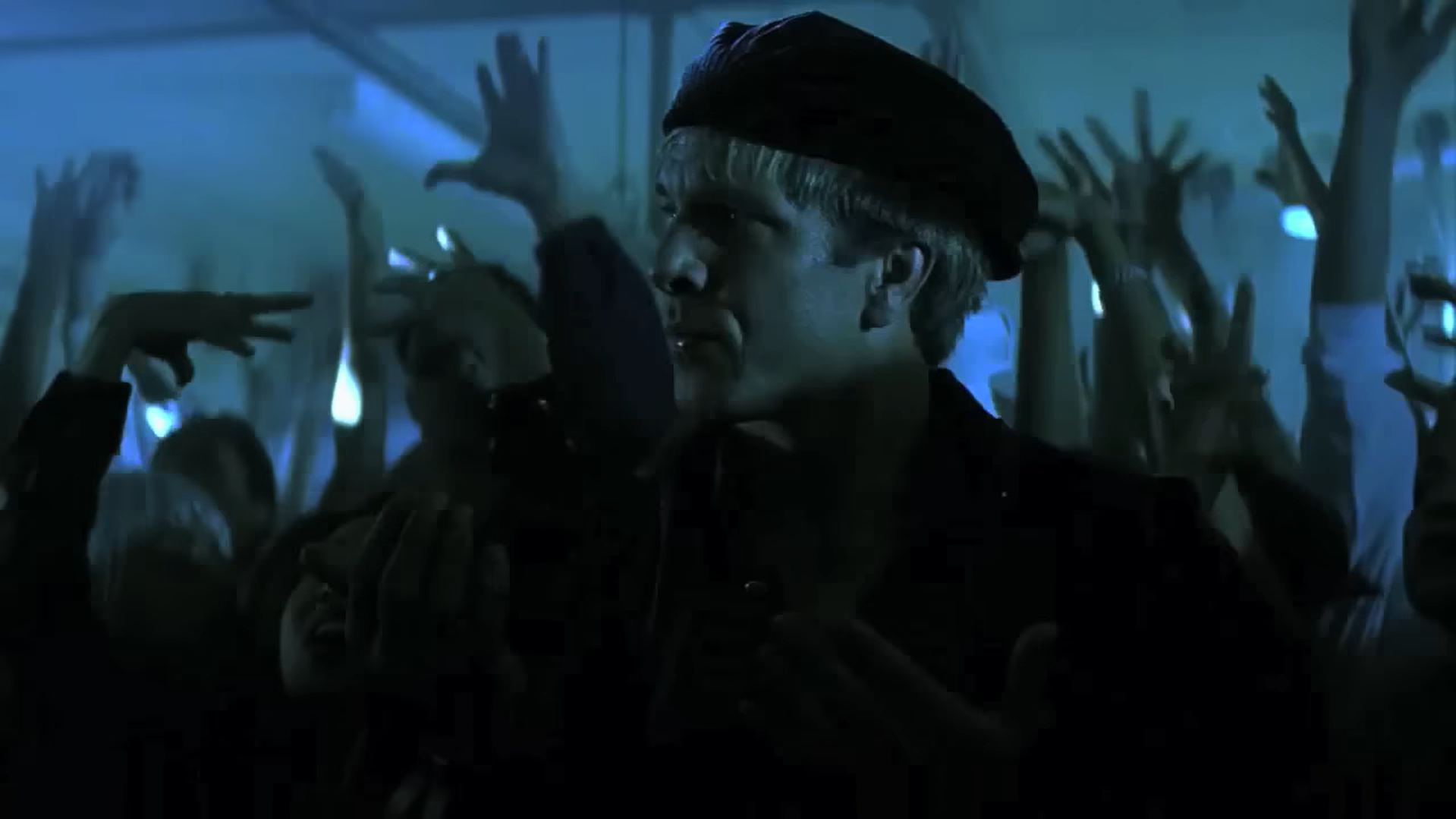Fangs for nothing: Kenneth Johnson in the opening to 'Blade'