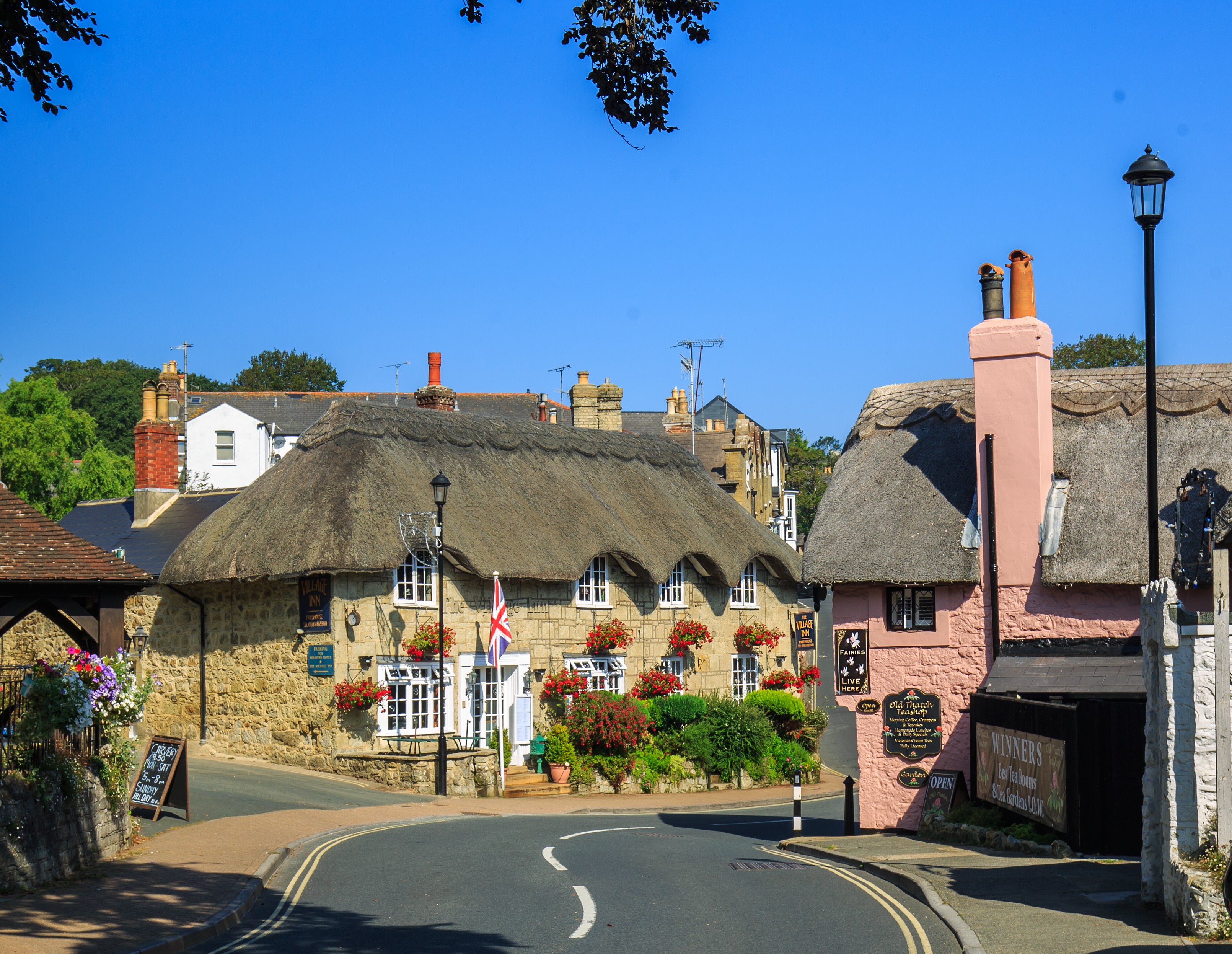The island resort of Shanklin is the brightest UK destination