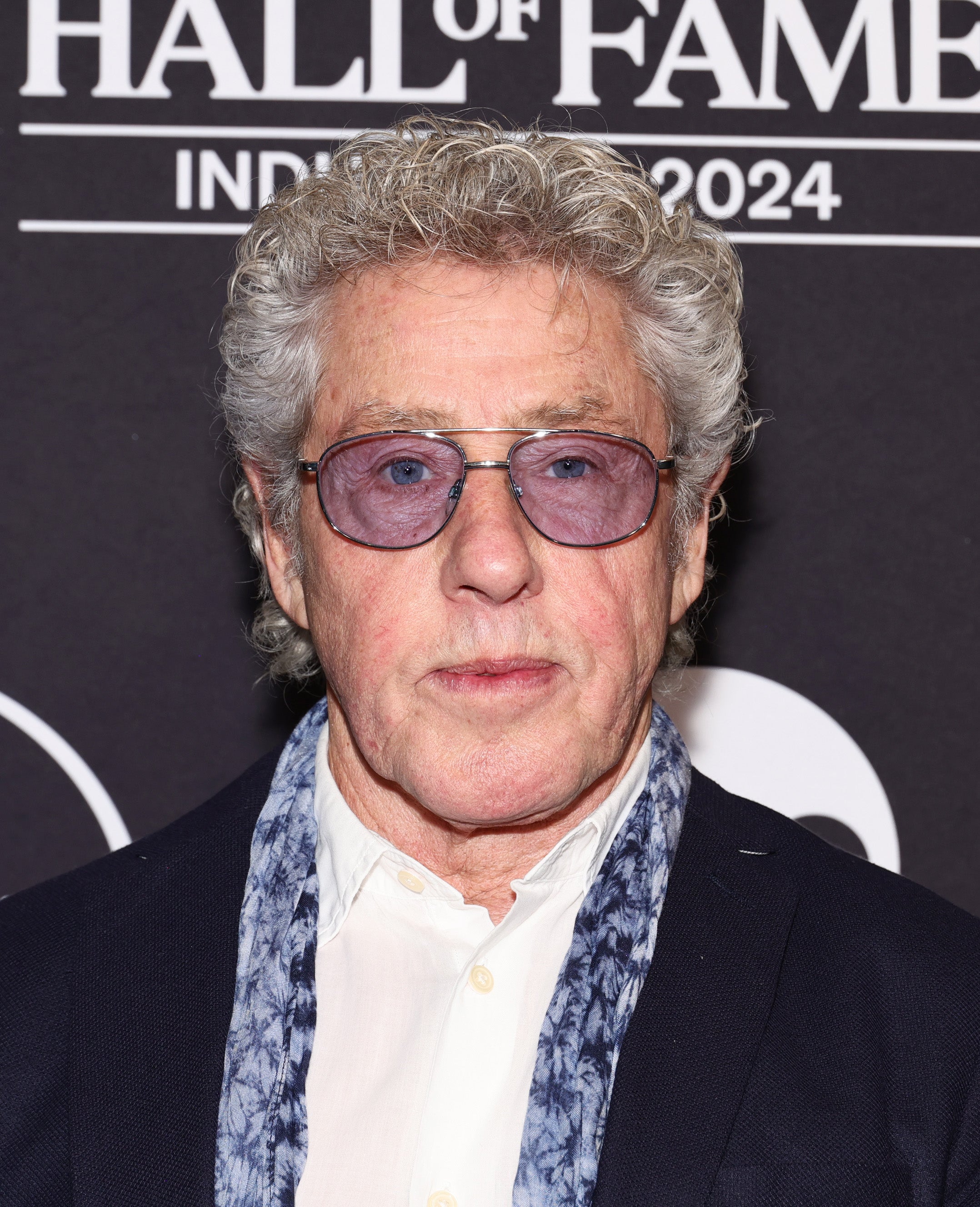 Roger Daltrey pictured in October 2024