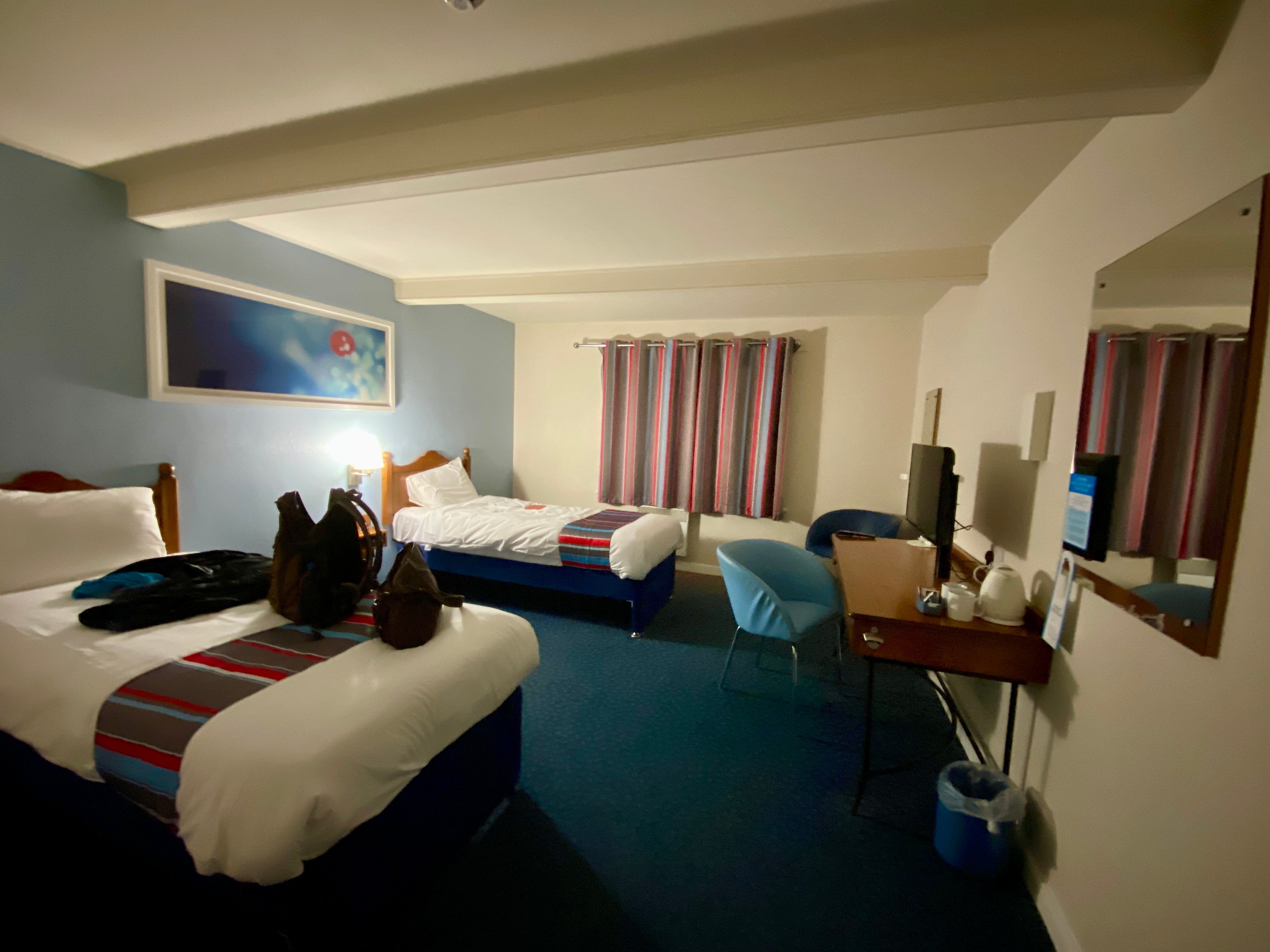 Precious commodity: a hotel room is a valuable thing