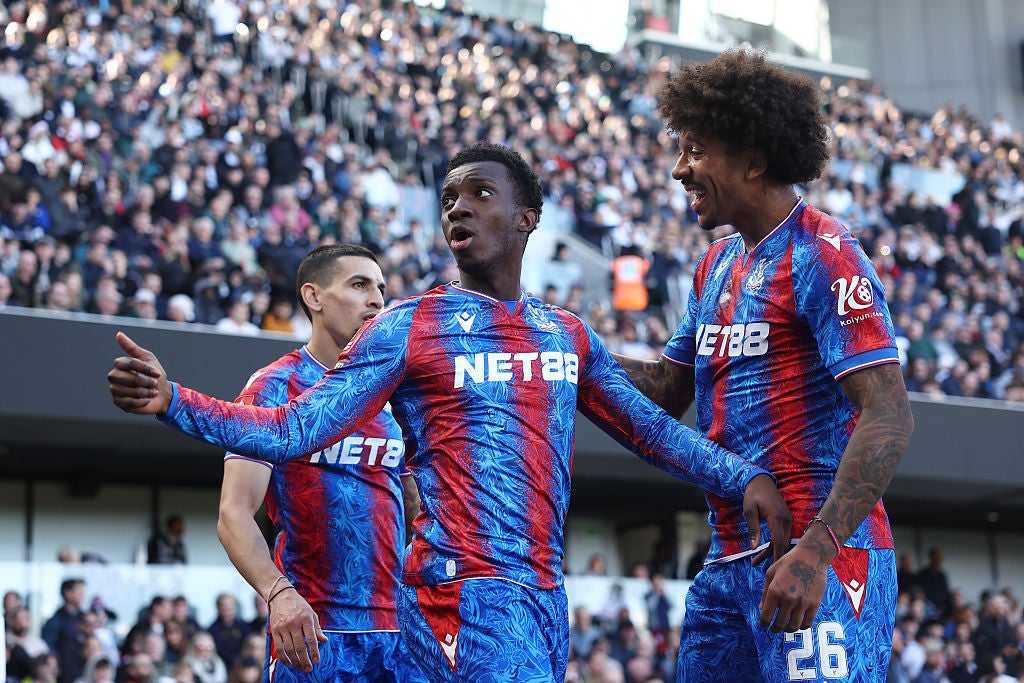 Eddie Nketiah capped off Palace’s win with his second-half strike