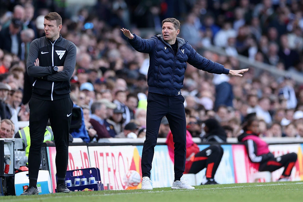 Oliver Glasner has sealed a trip to Wembley in his first full season with Palace