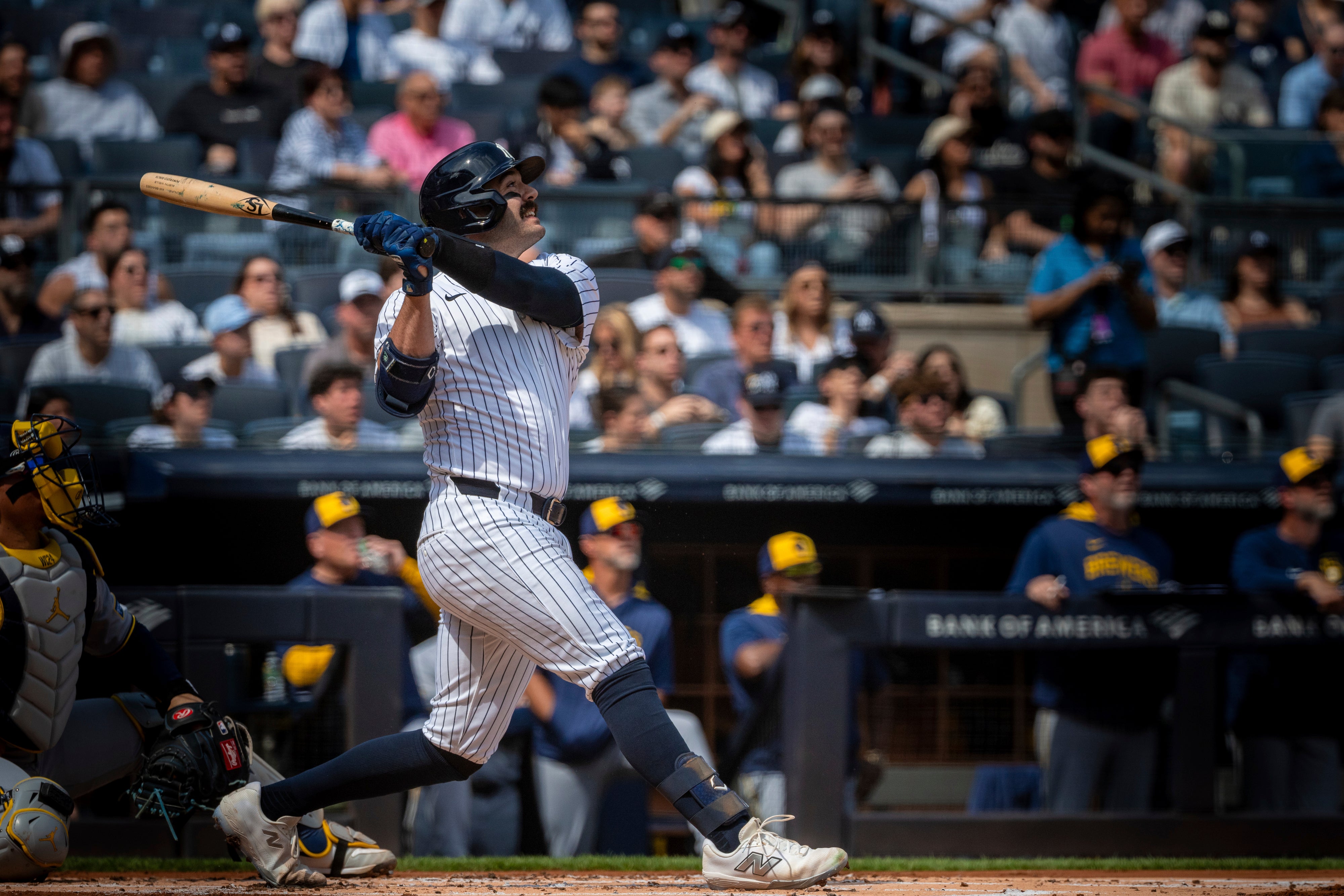 Brewers Yankees Baseball
