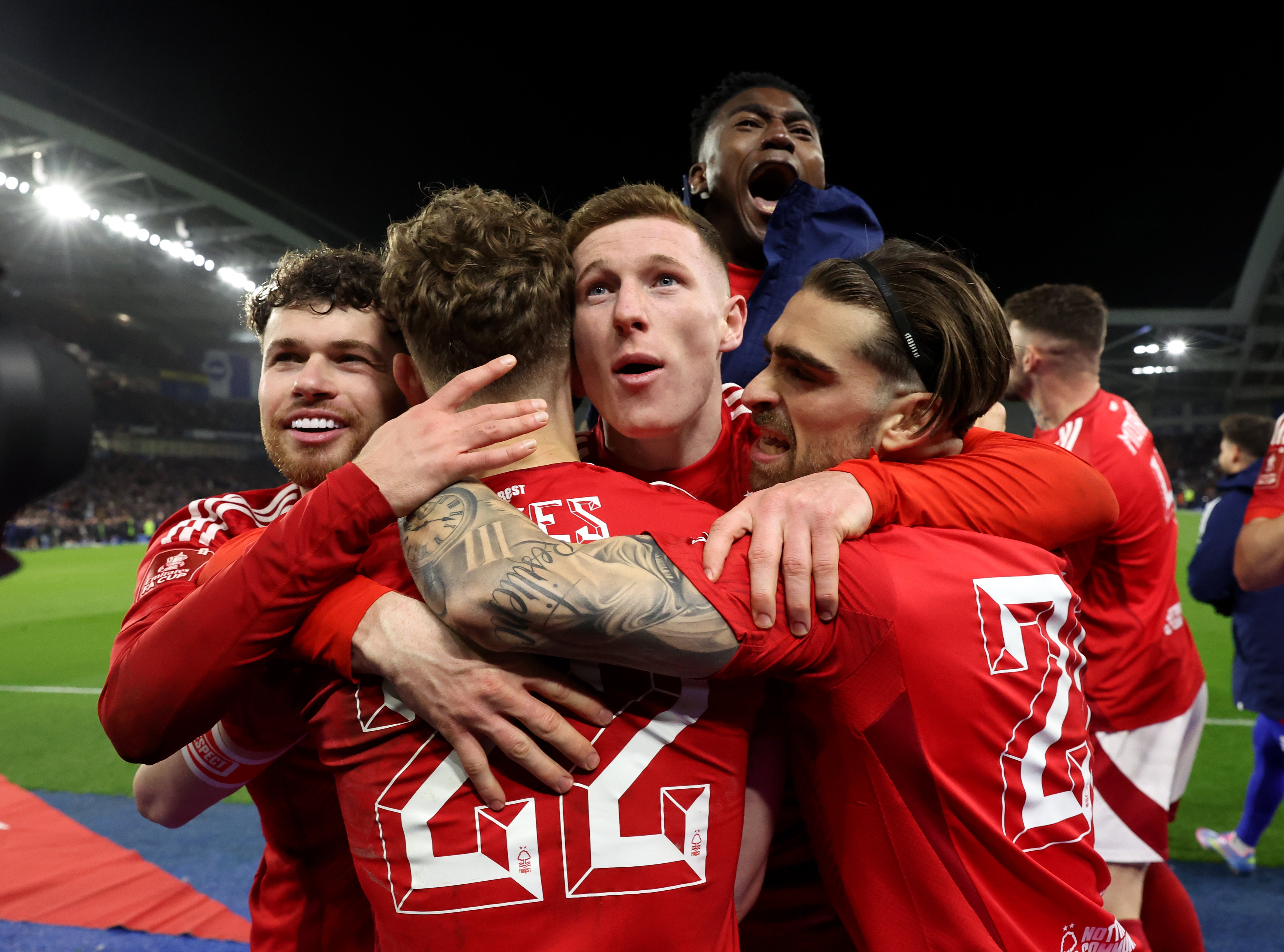 Nottingham Forest’s fairytale season continues with penalty shootout triumph at Brighton