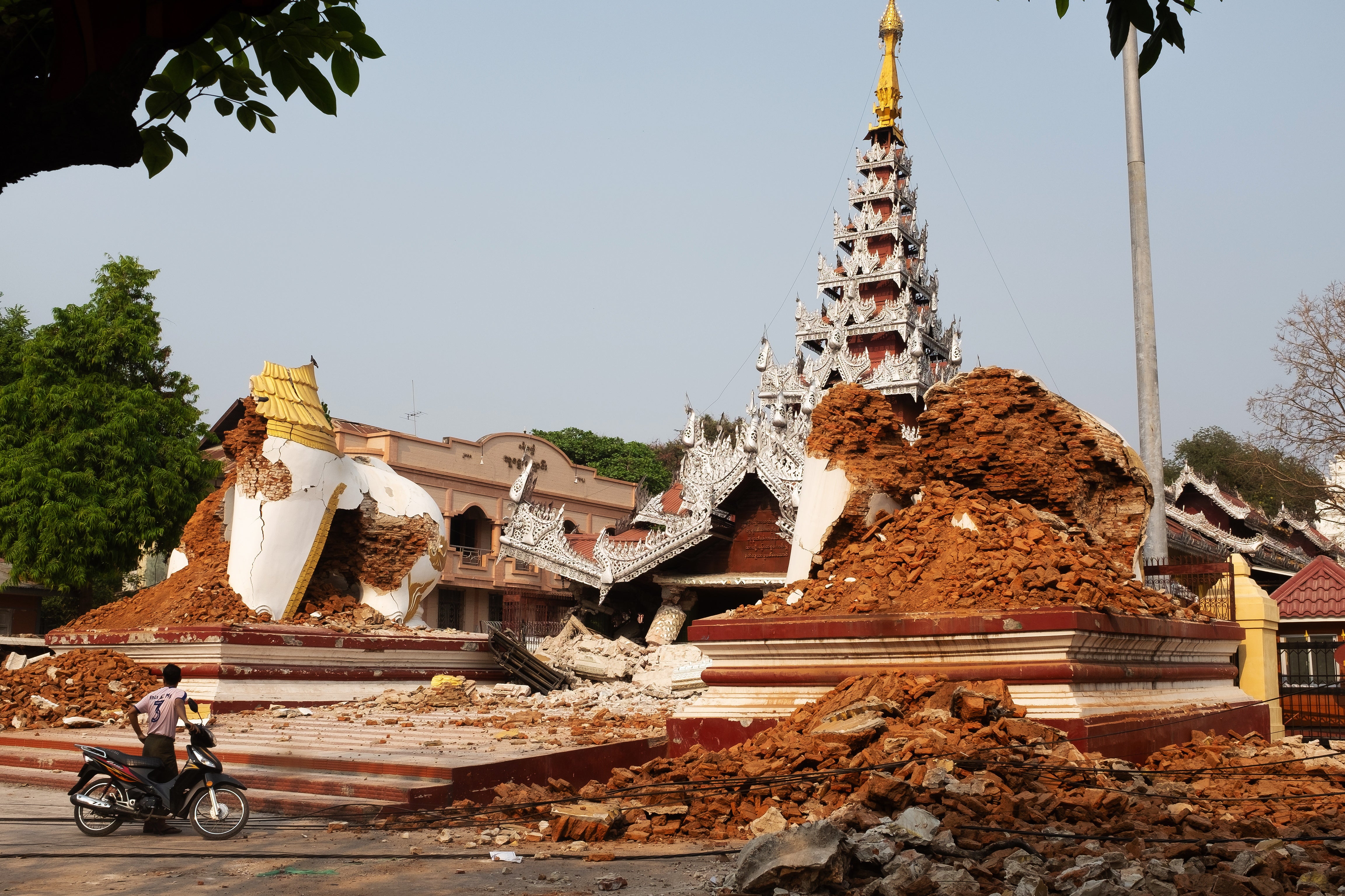 Myanmar has declared a state of emergency after the 7.7 magnitude earthquake