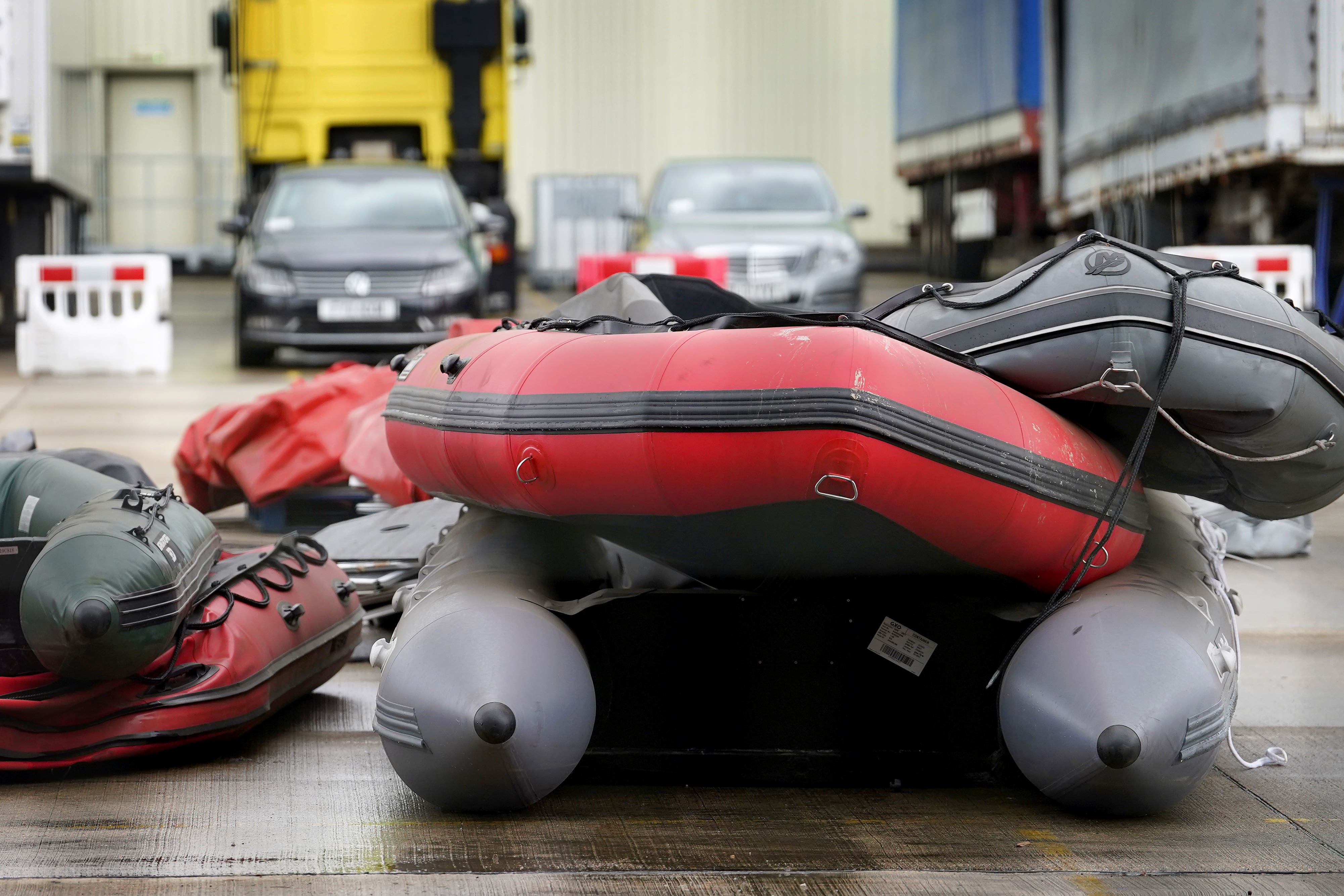 Small boats and outboard motors (Gareth Fuller/PA)