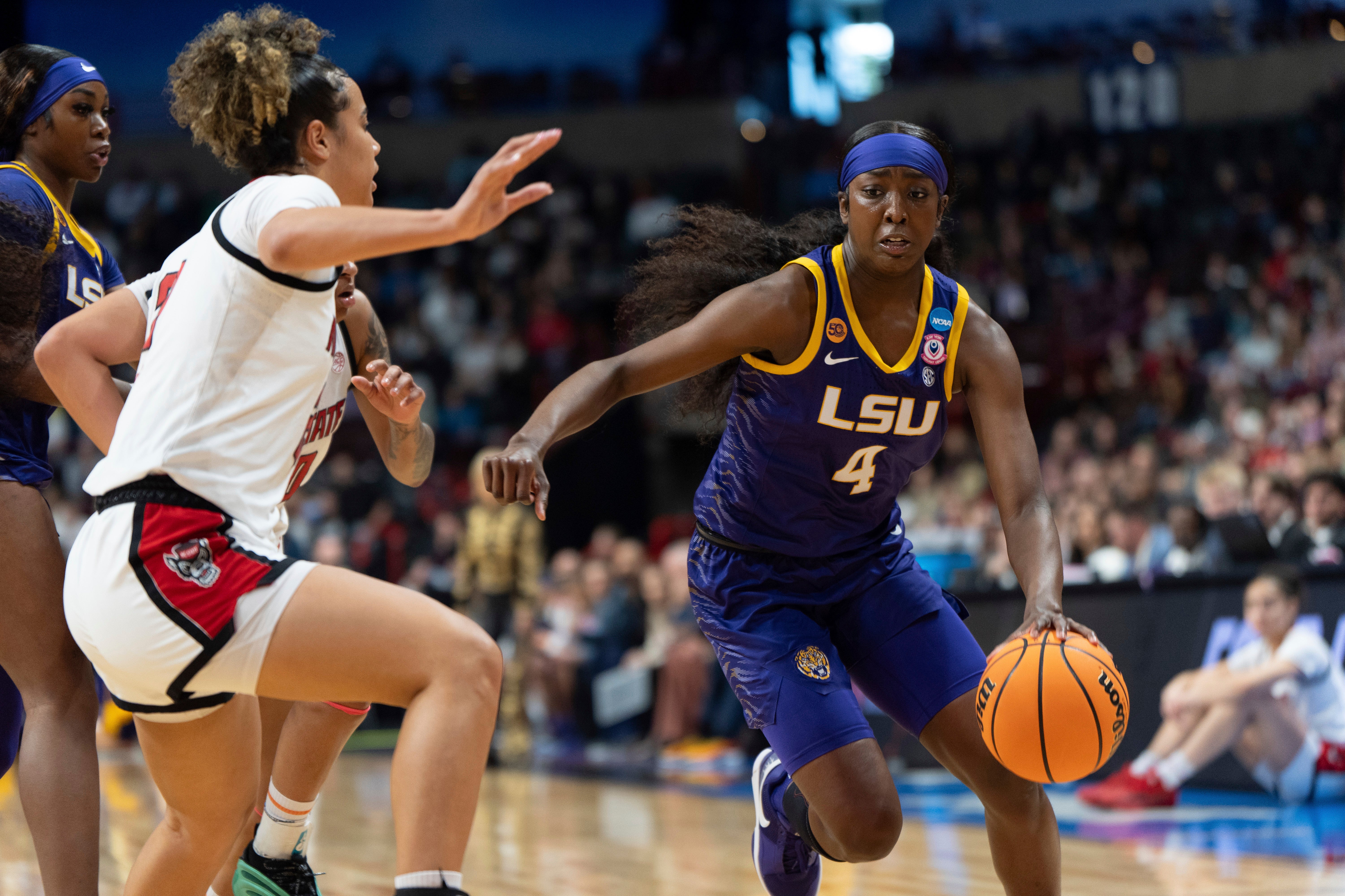 NCAA LSU NC State Basketball