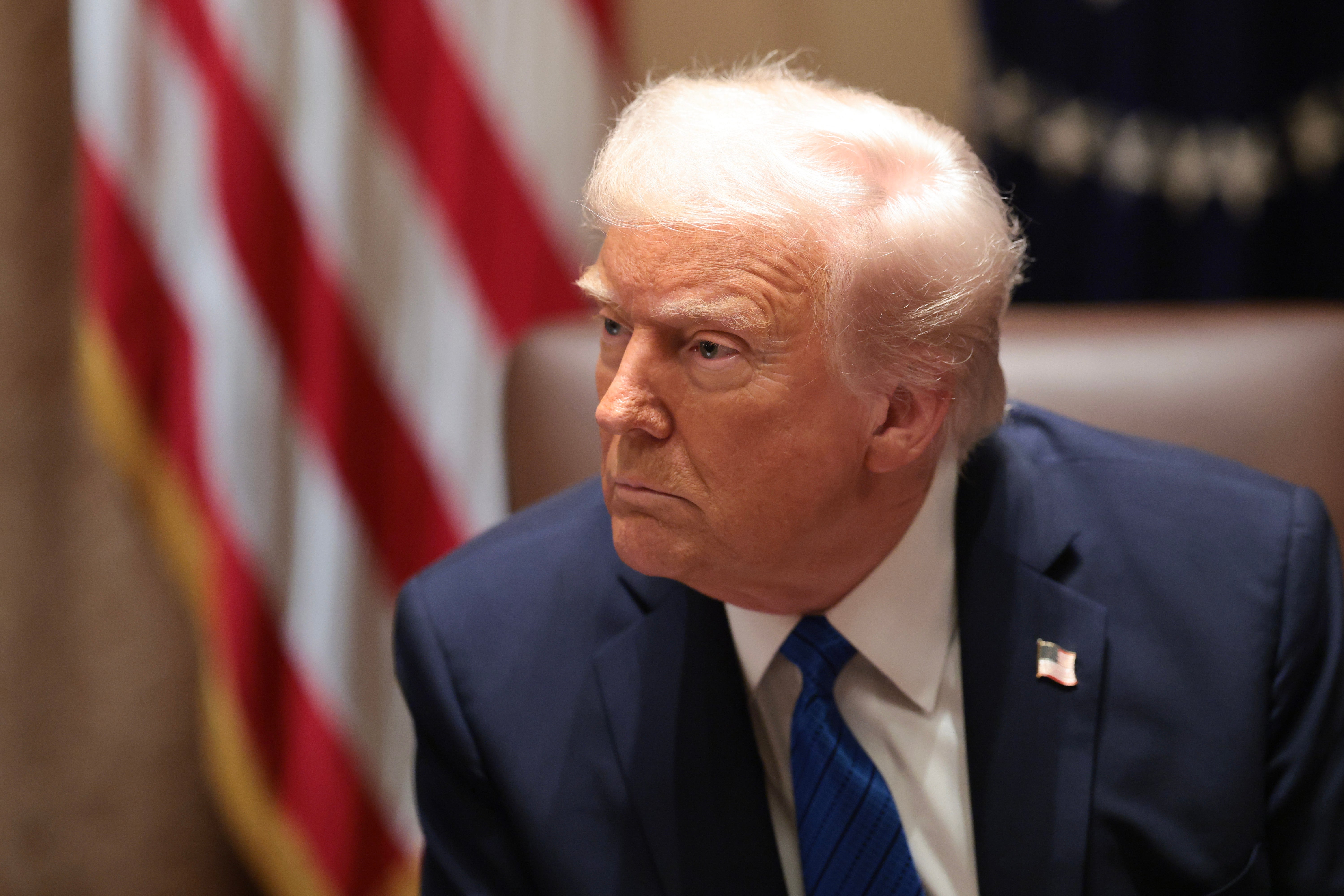 President Donald Trump made his remarks during an interview with NBC News this weekend