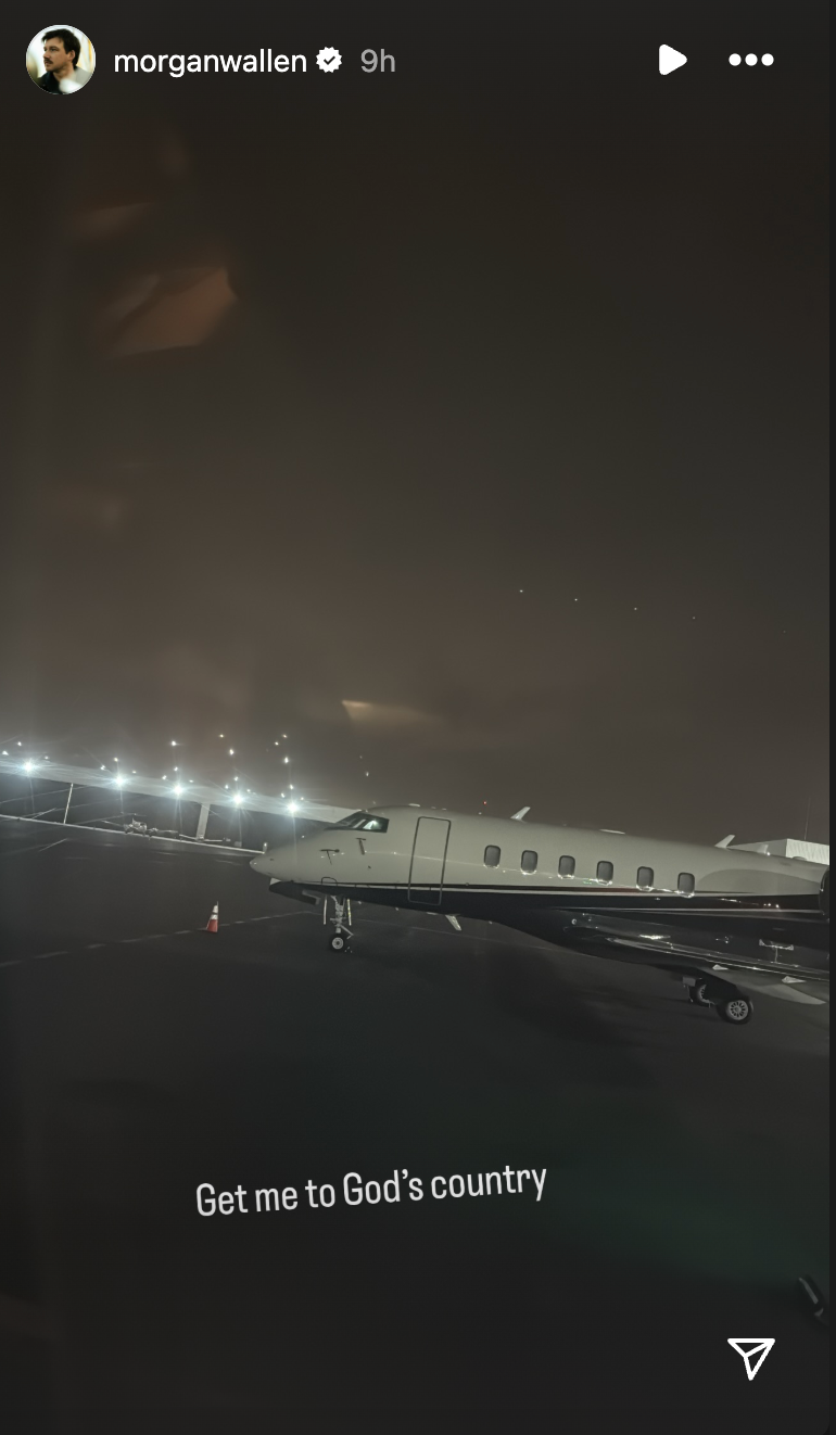 The 31-year-old singer shared a cryptic post about getting back to ‘God’s country’ after his ‘SNL’ performance