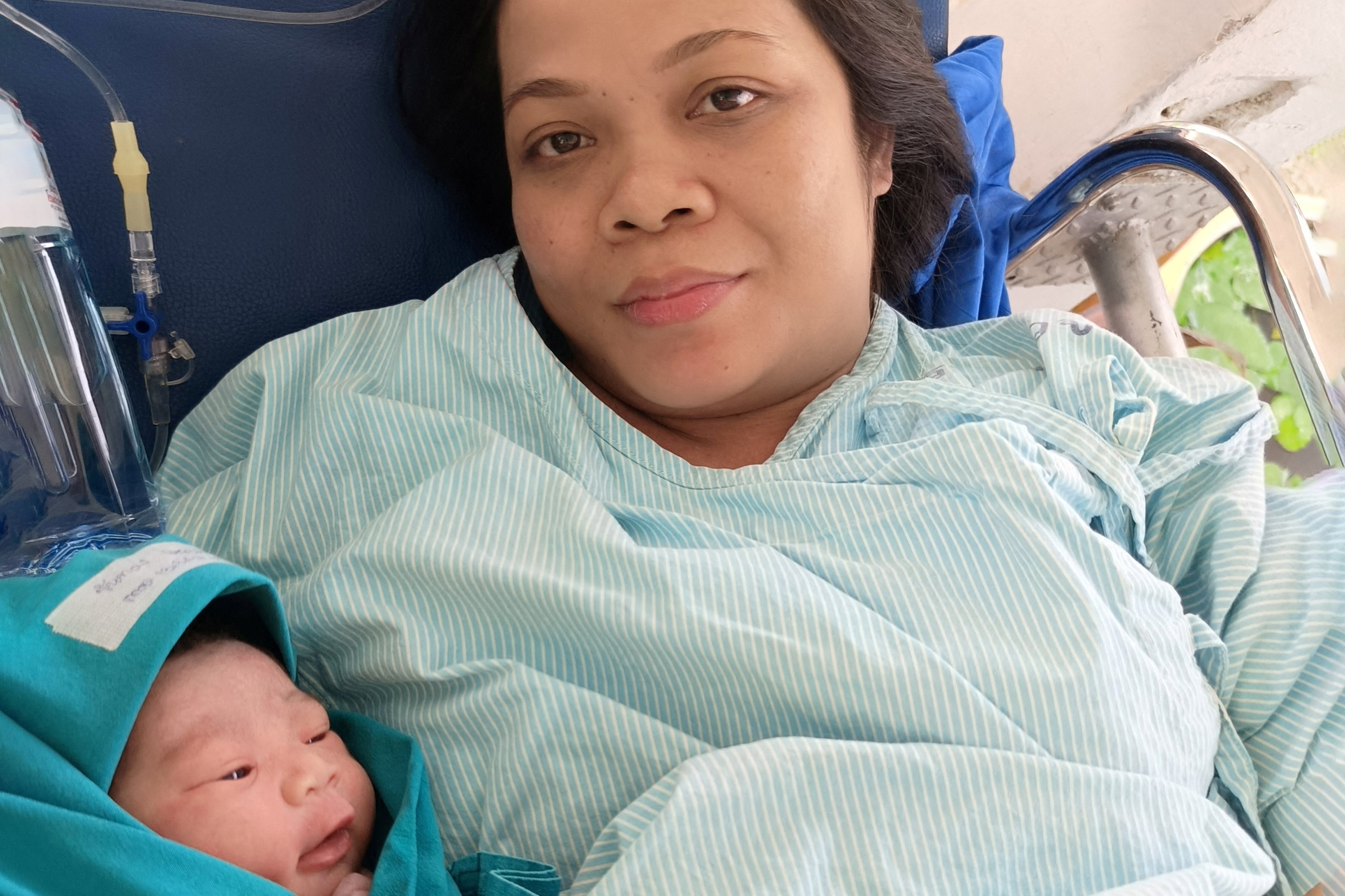 ‘I was telling my baby, don’t come out yet’: Woman gives birth to daughter during Myanmar earthquake