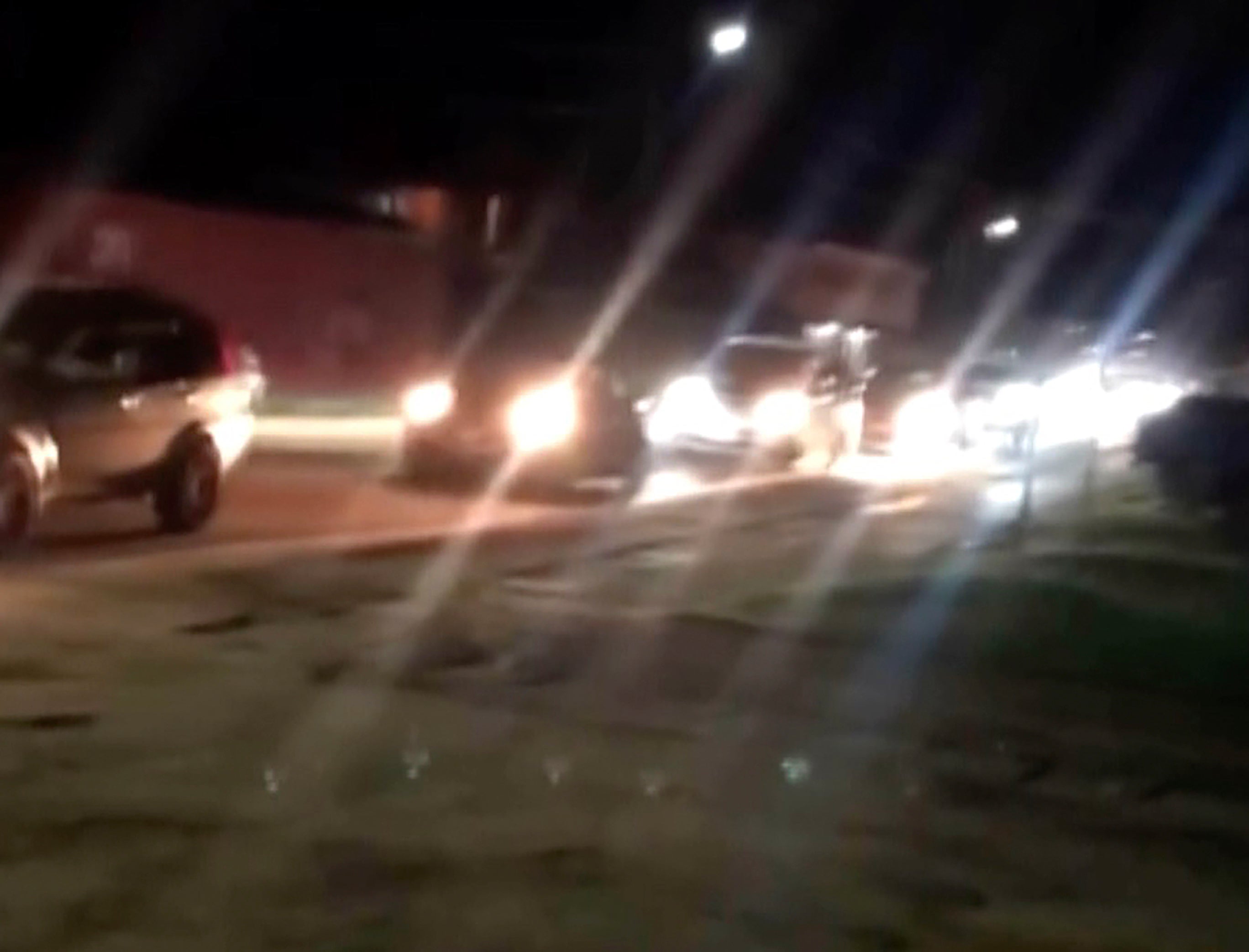 People evacuate after a 7.1 magnitude earthquake near Tonga