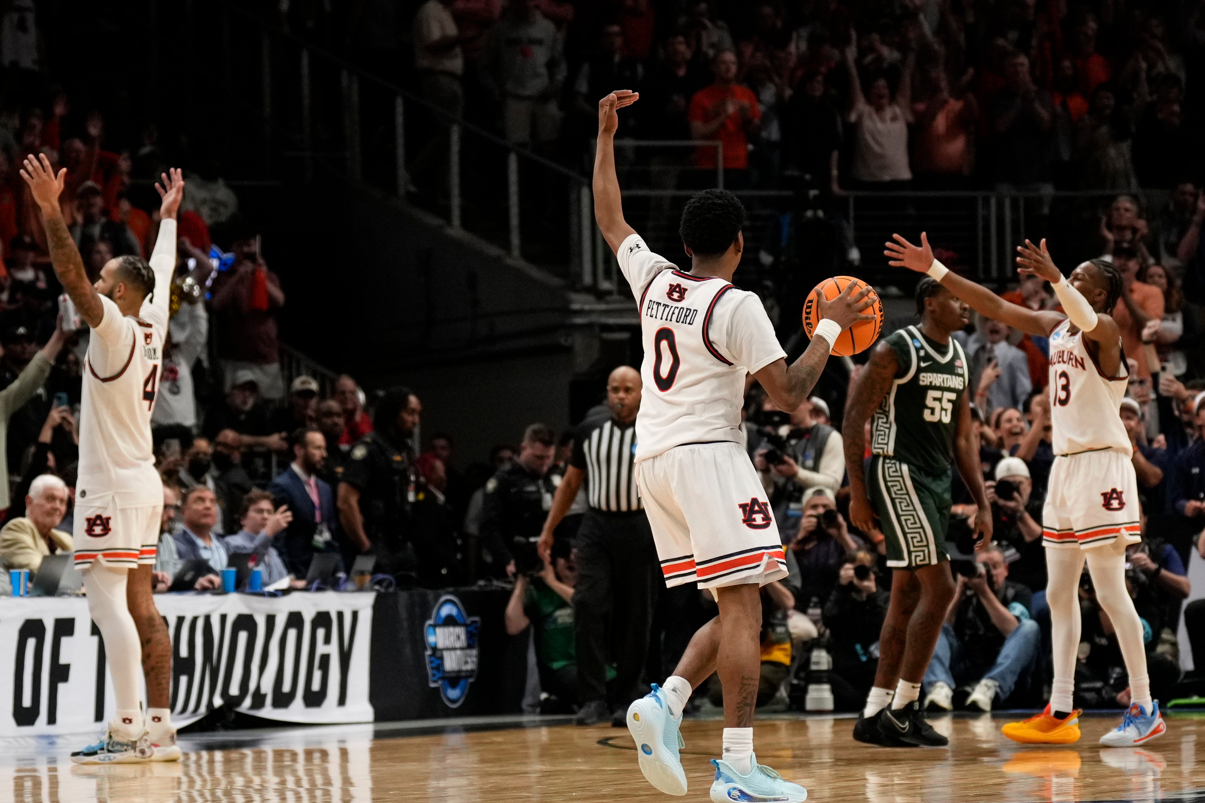 NCAA Michigan St Auburn Basketball