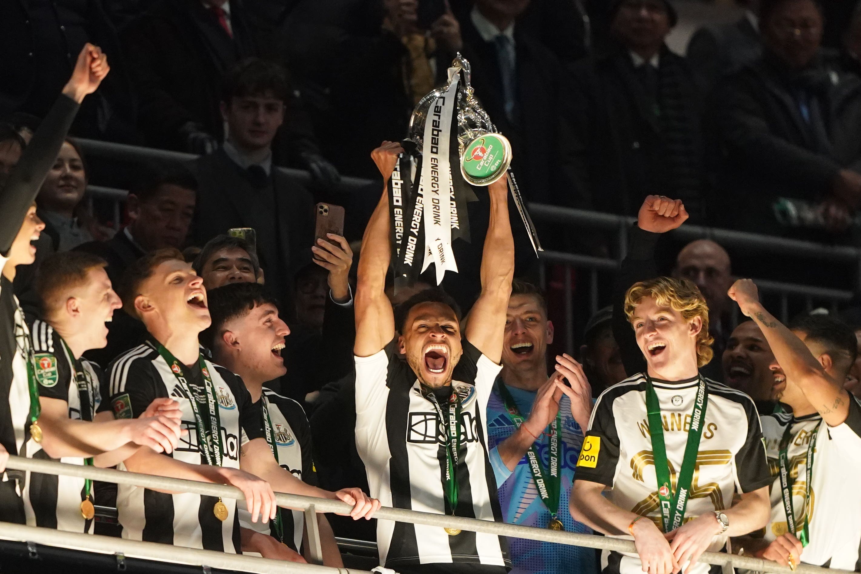 Newcastle winger Jacob Murphy is not giving up hope of an England call-up (Owen Humphreys/PA)