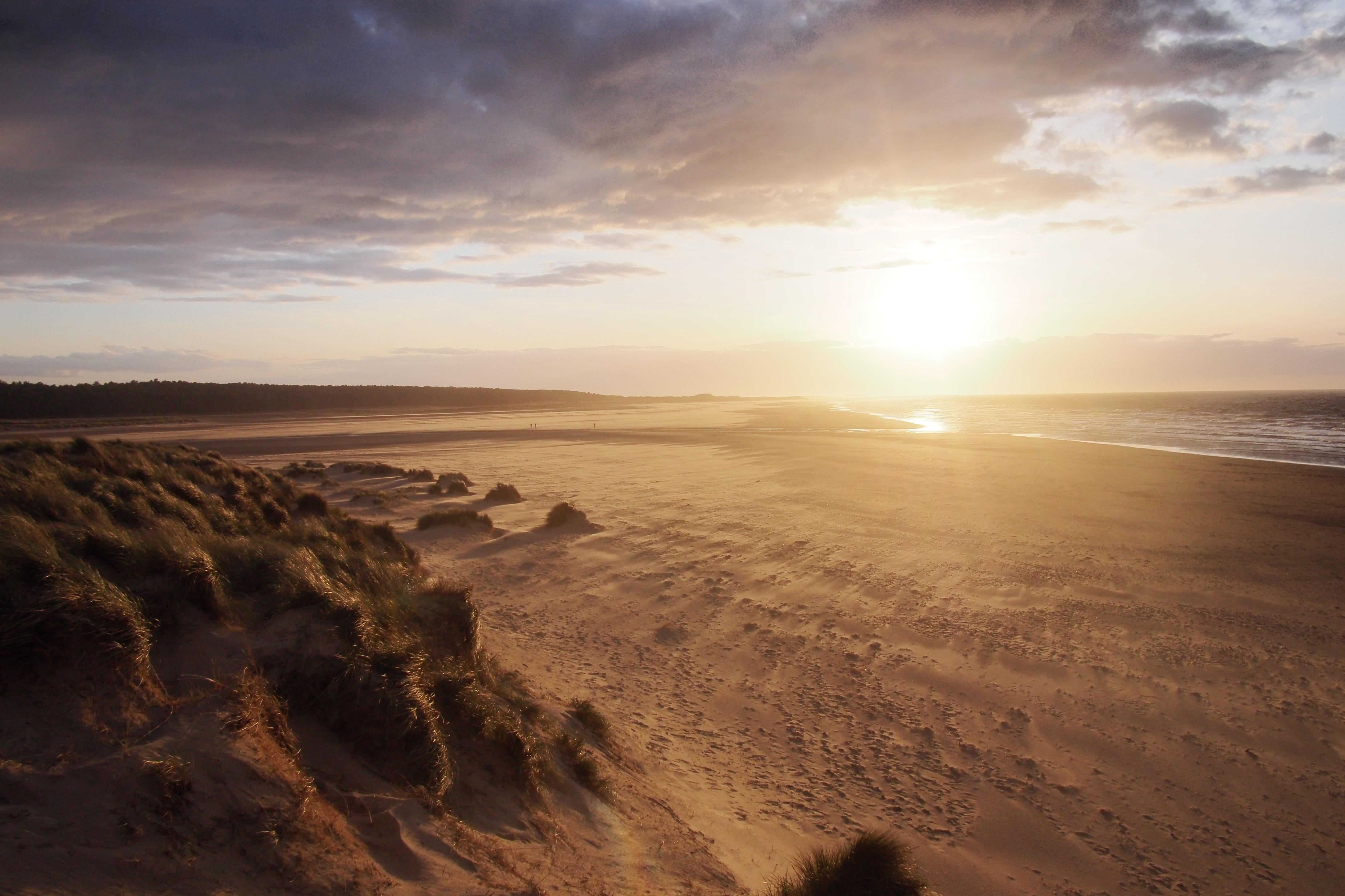 Sunset at Holkham Beach