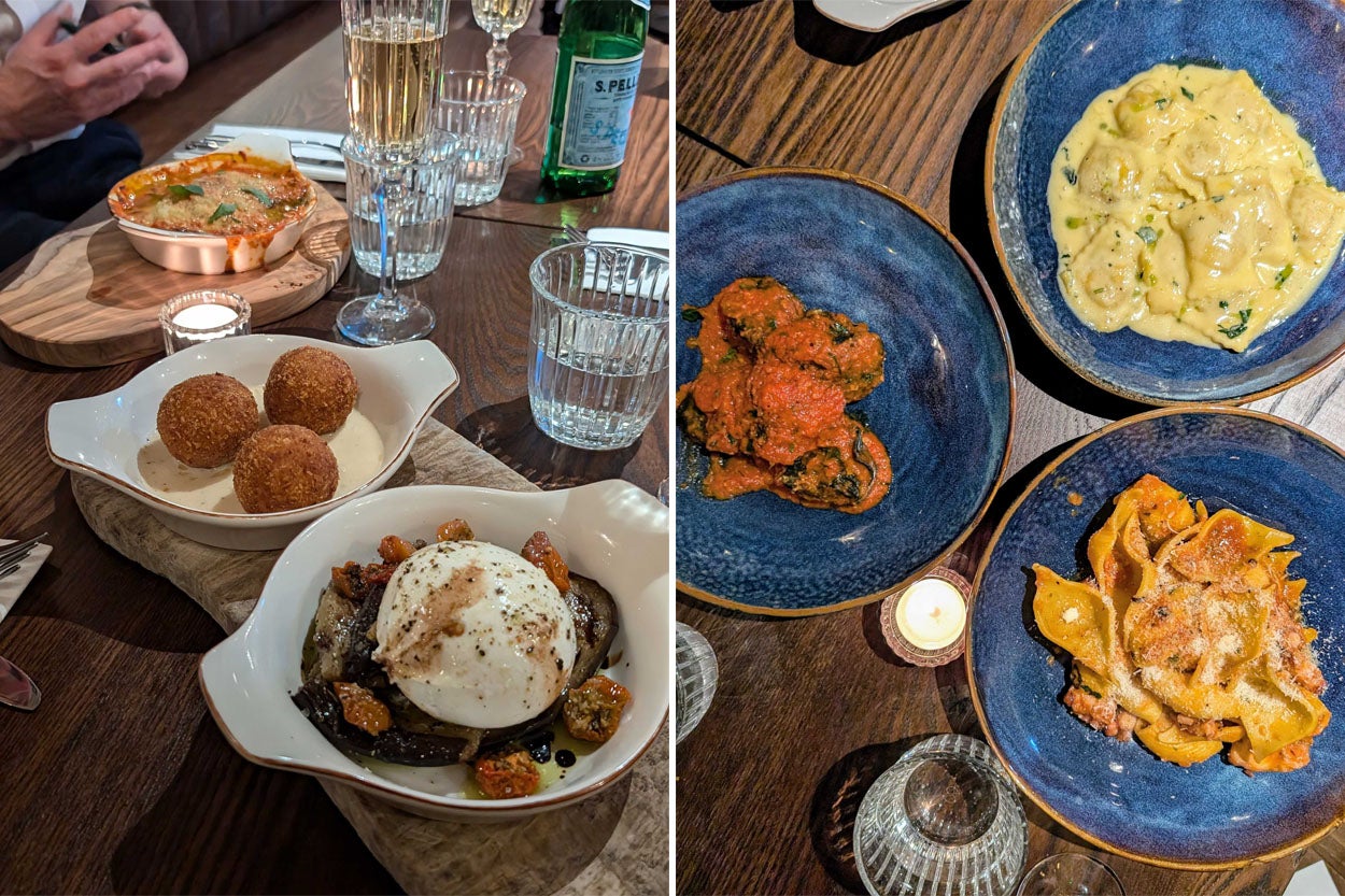 Come for the burrata, stay for the pasta, stay even longer for another glass of wine