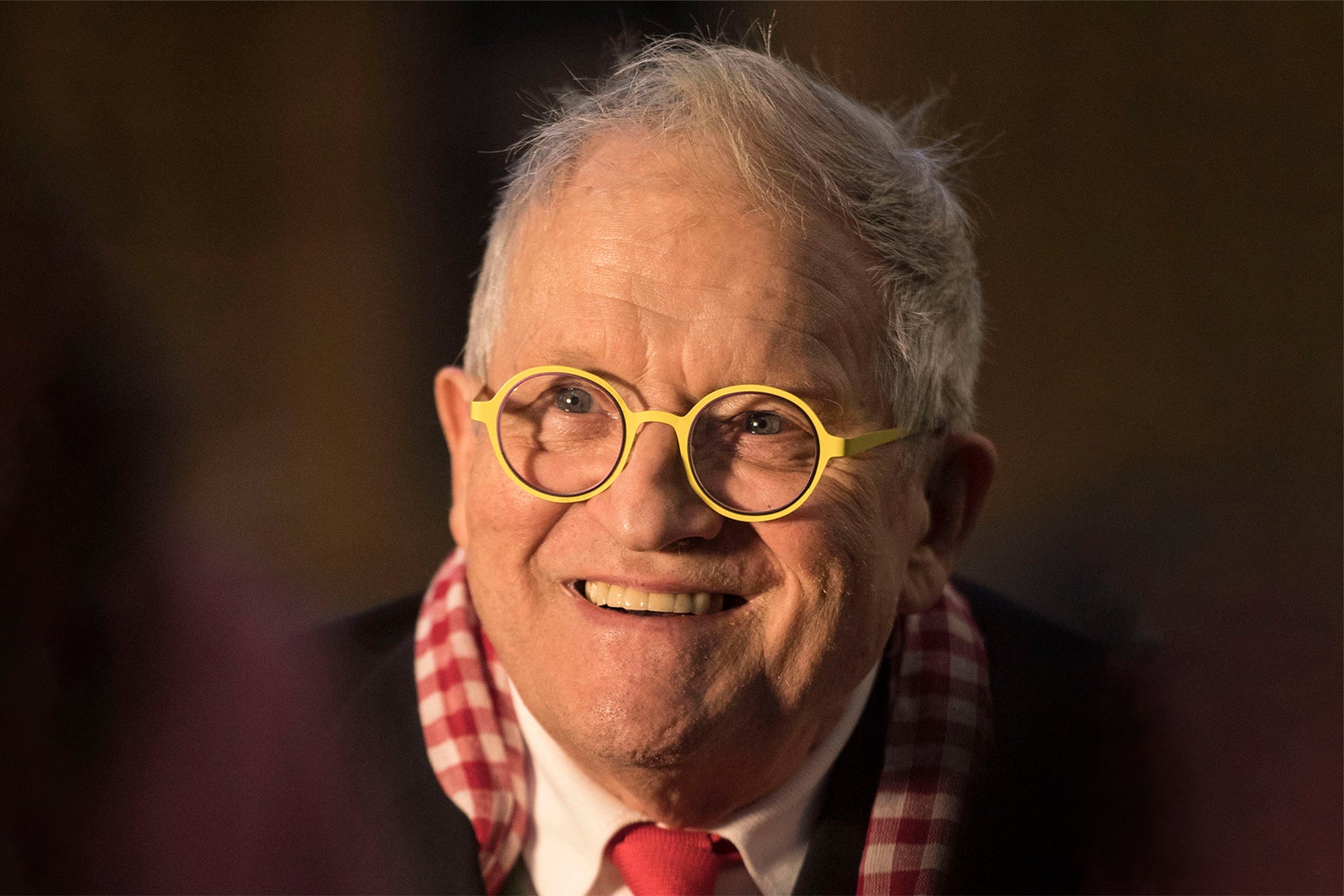 David Hockney told The Independent that he found the decision to ban the photograph ‘complete madness’