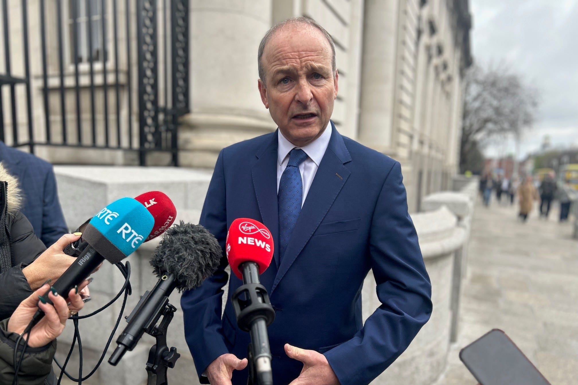 Taoiseach Micheal Martin (Cillian Sherlock/PA)