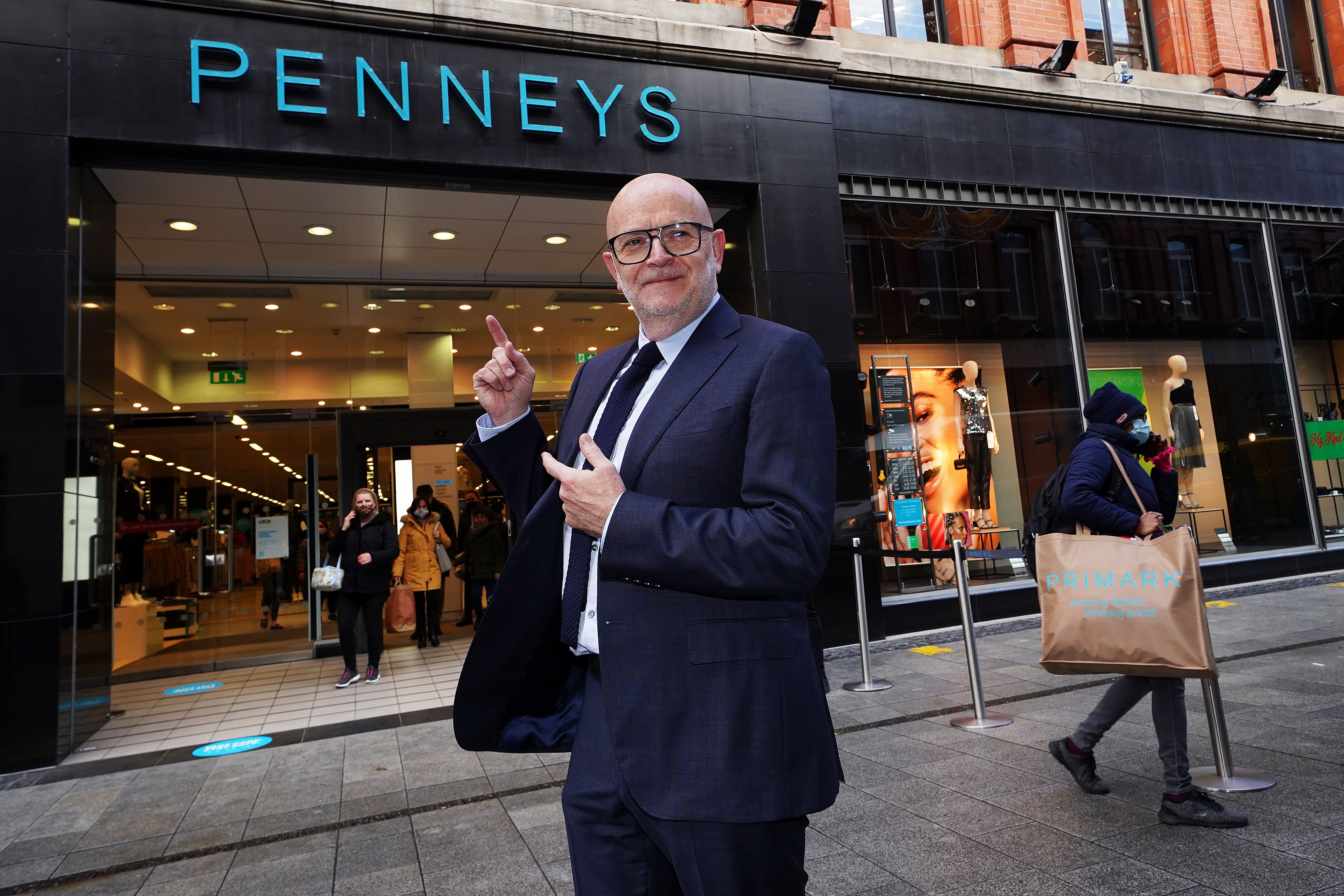 Paul Marchant has resigned as Primark boss after an allegation over his behaviour towards a woman (Brian Lawless/PA)