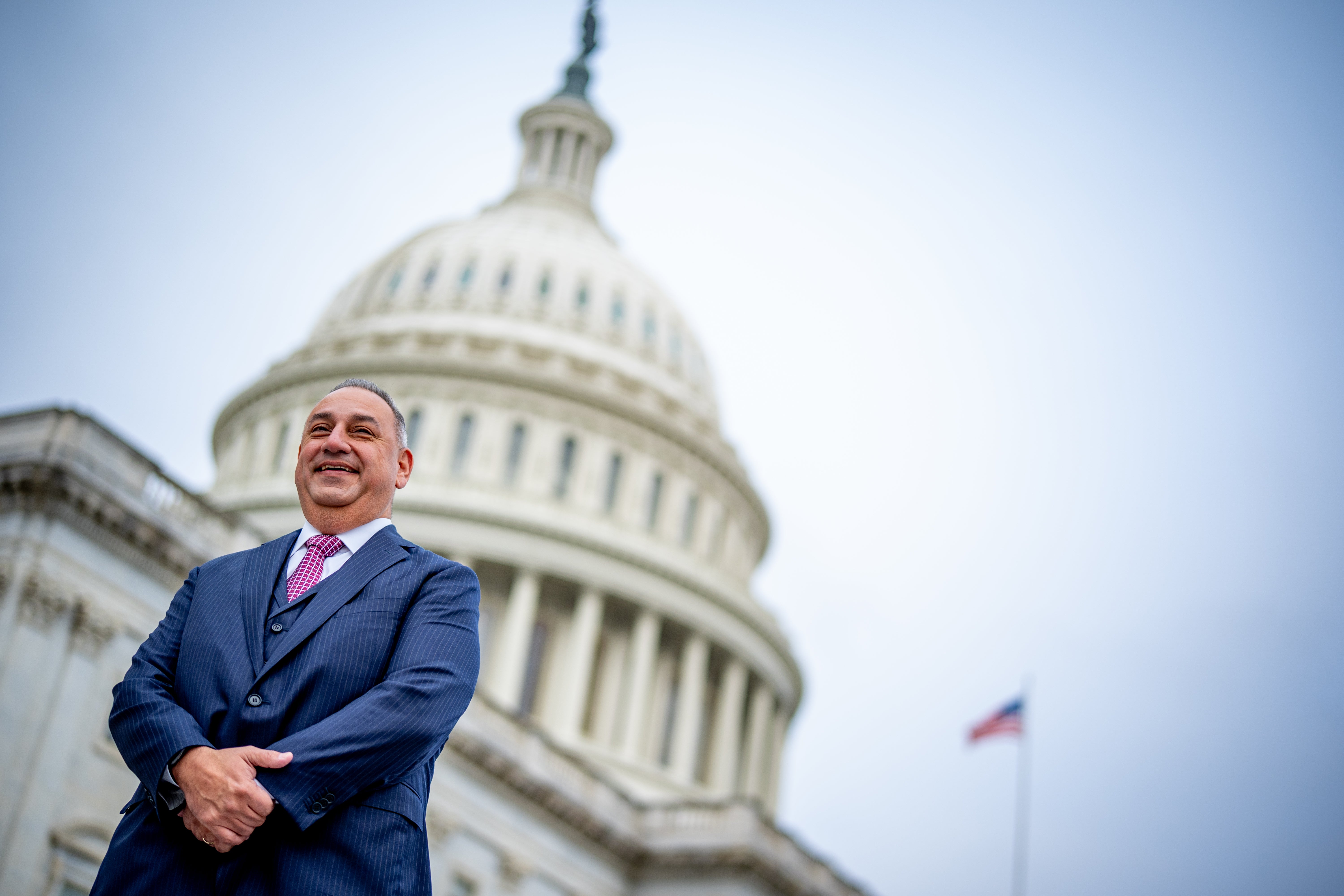 Representative Gil Cisneros bought Tesla stock once in recent weeks, then labeled Musk a 'shadow president'