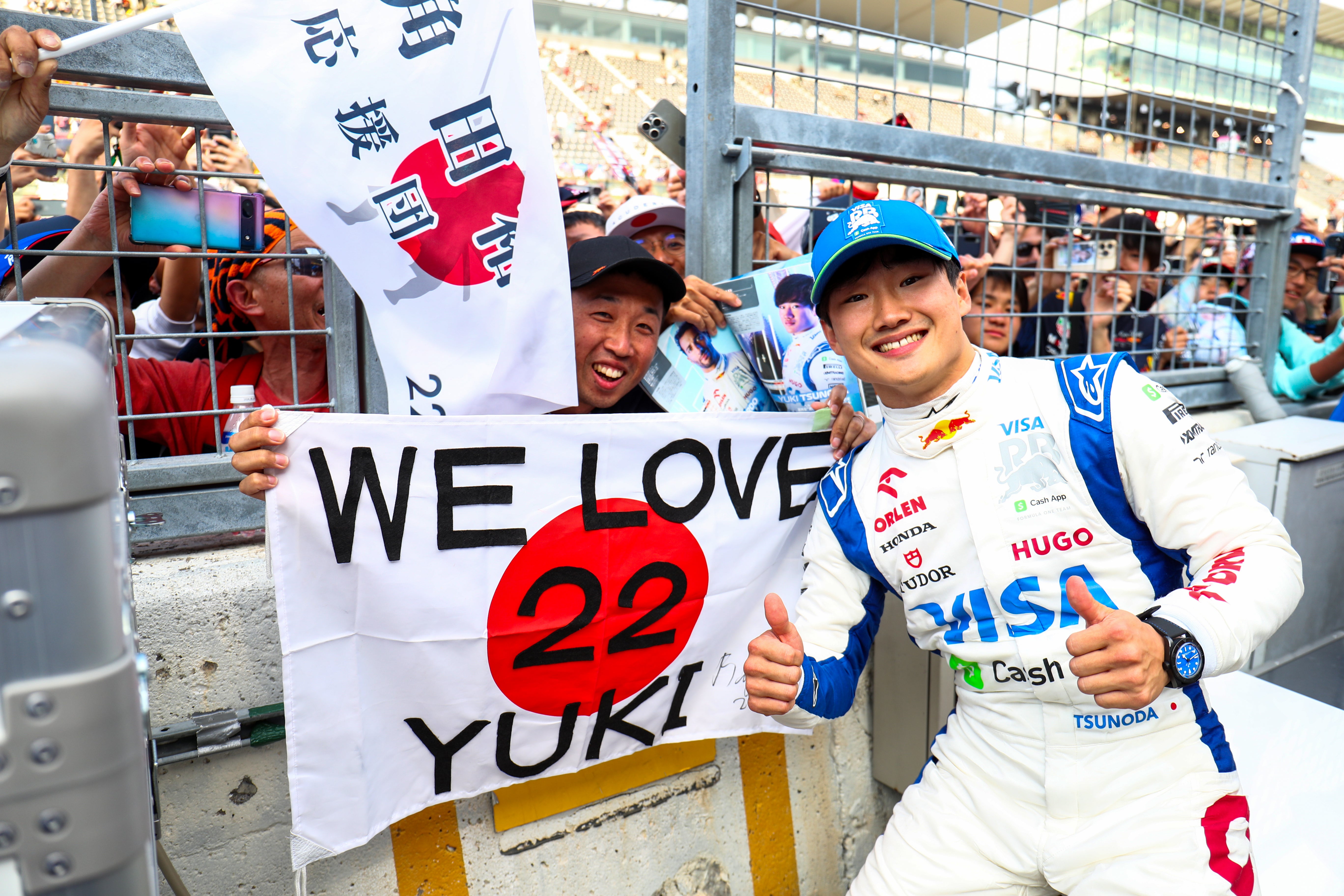 Tsunoda will race for Red Bull in front of his home fans at Suzuka on Sunday