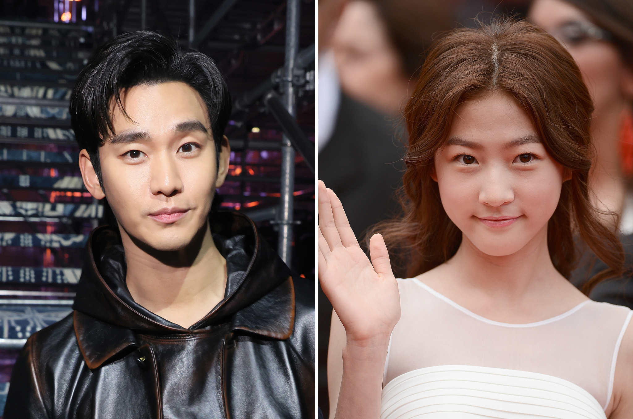 Kim Soo-hyun (left) denied dating Kim Sae-ron when she was underage