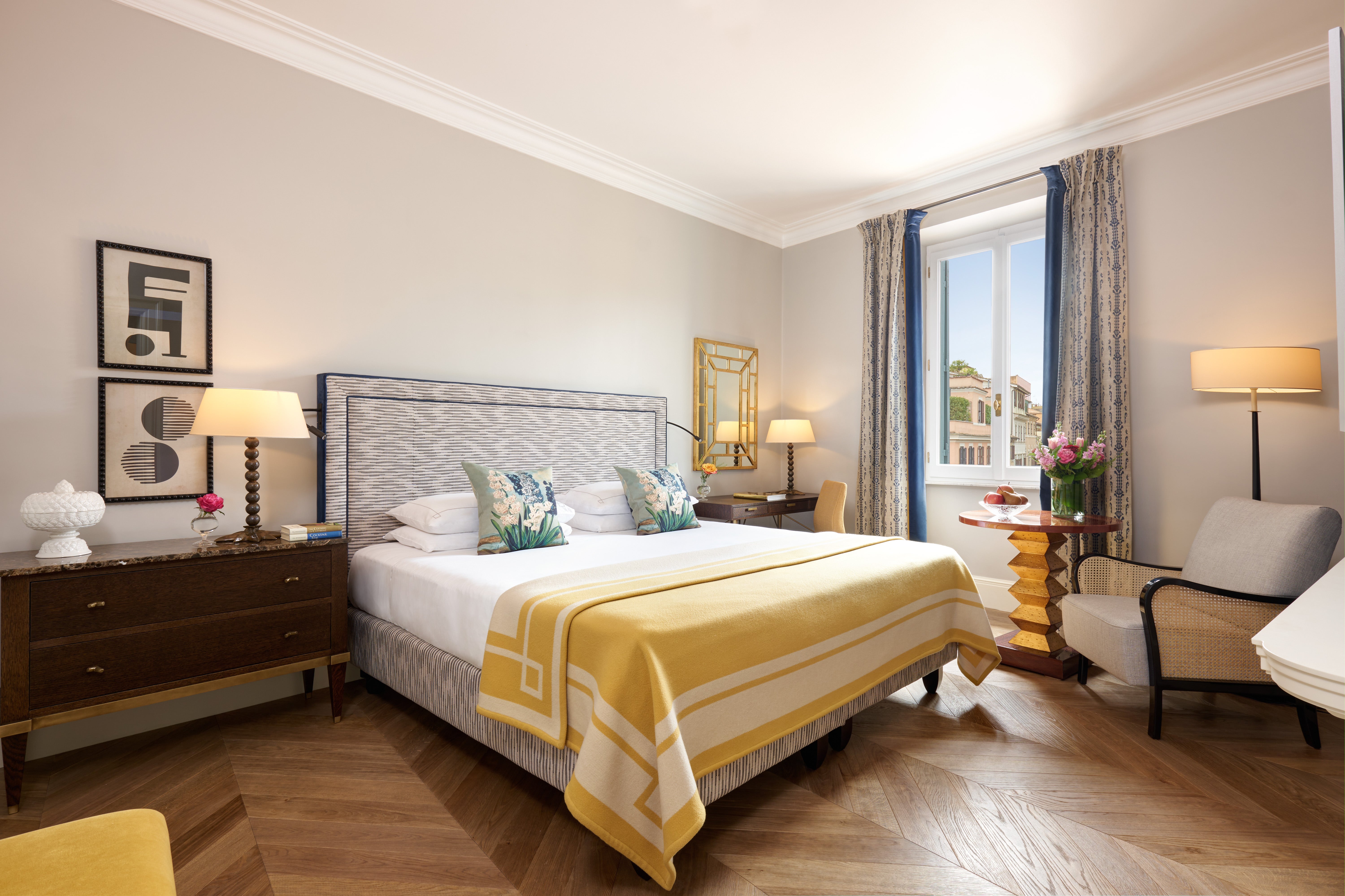 For a quiet haven within the city, book Hotel de Russie
