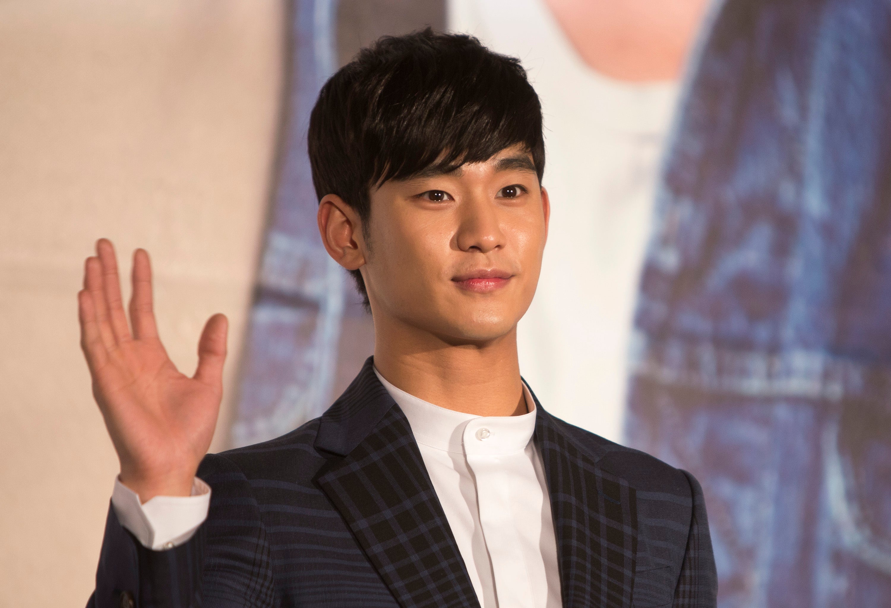 (Pictured in 2014) Kim Soo-hyun's career has faced significant damage in the wake of the controversy