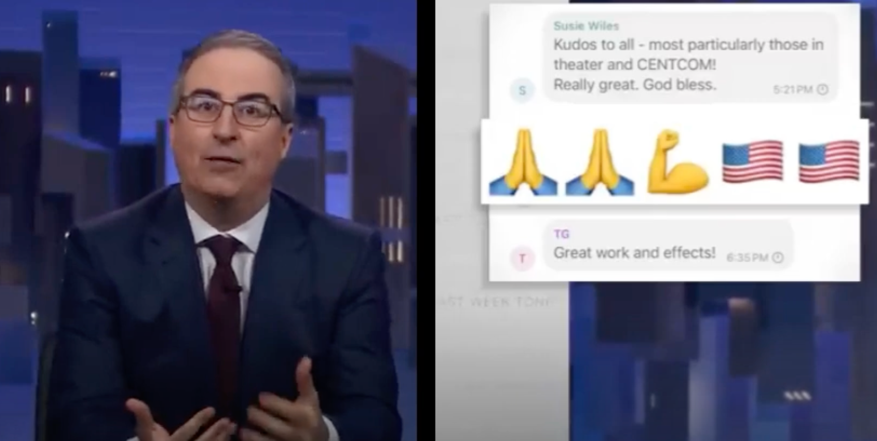 John Oliver on Last Week Tonight