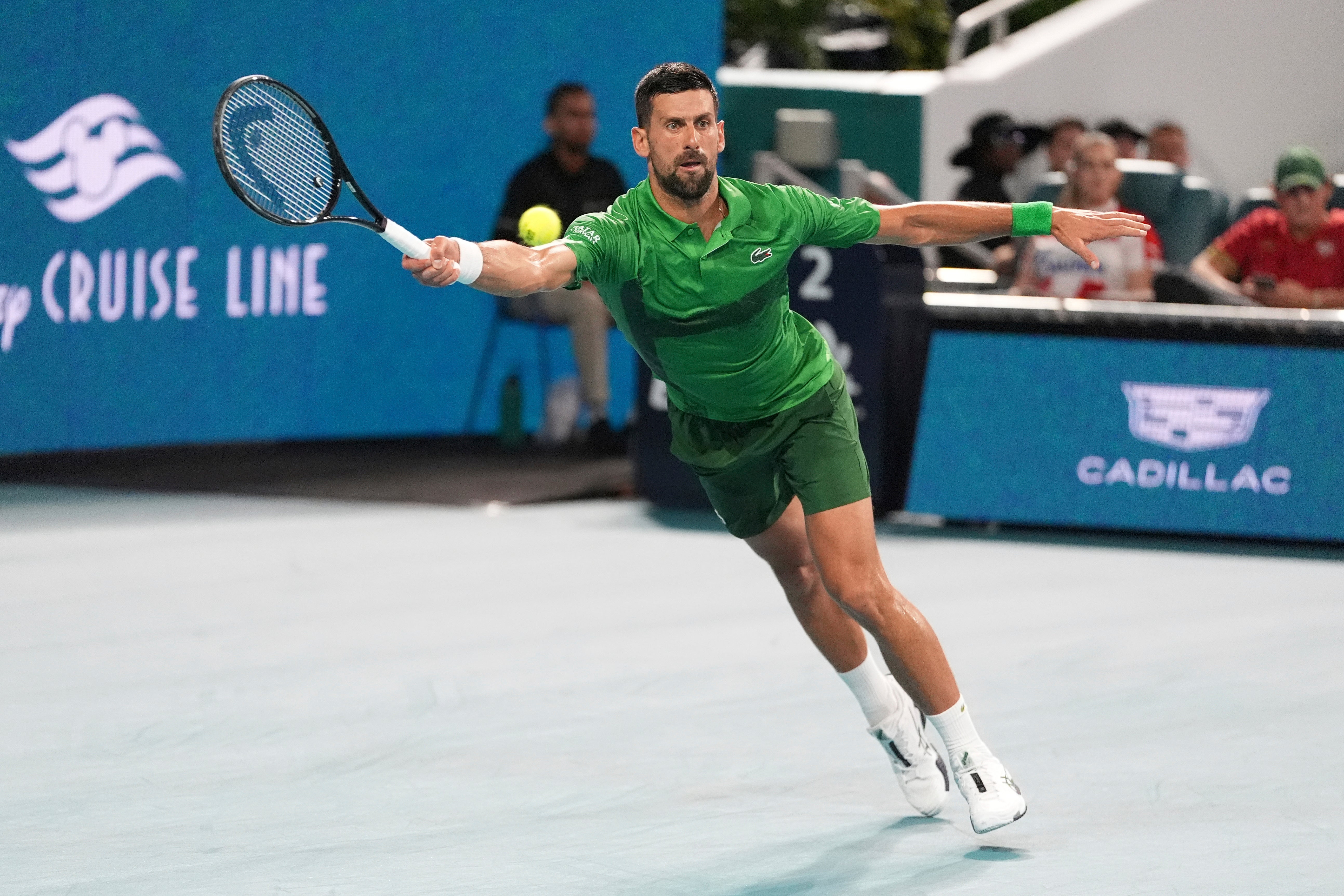 Novak Djokovic struggled to find any rhythm in the final allowing Jakub Mensik to claim a straight sets victory