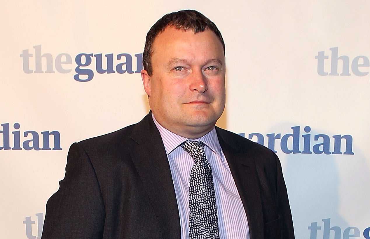 Mr Miller while working at Guardian Media Group in 2012